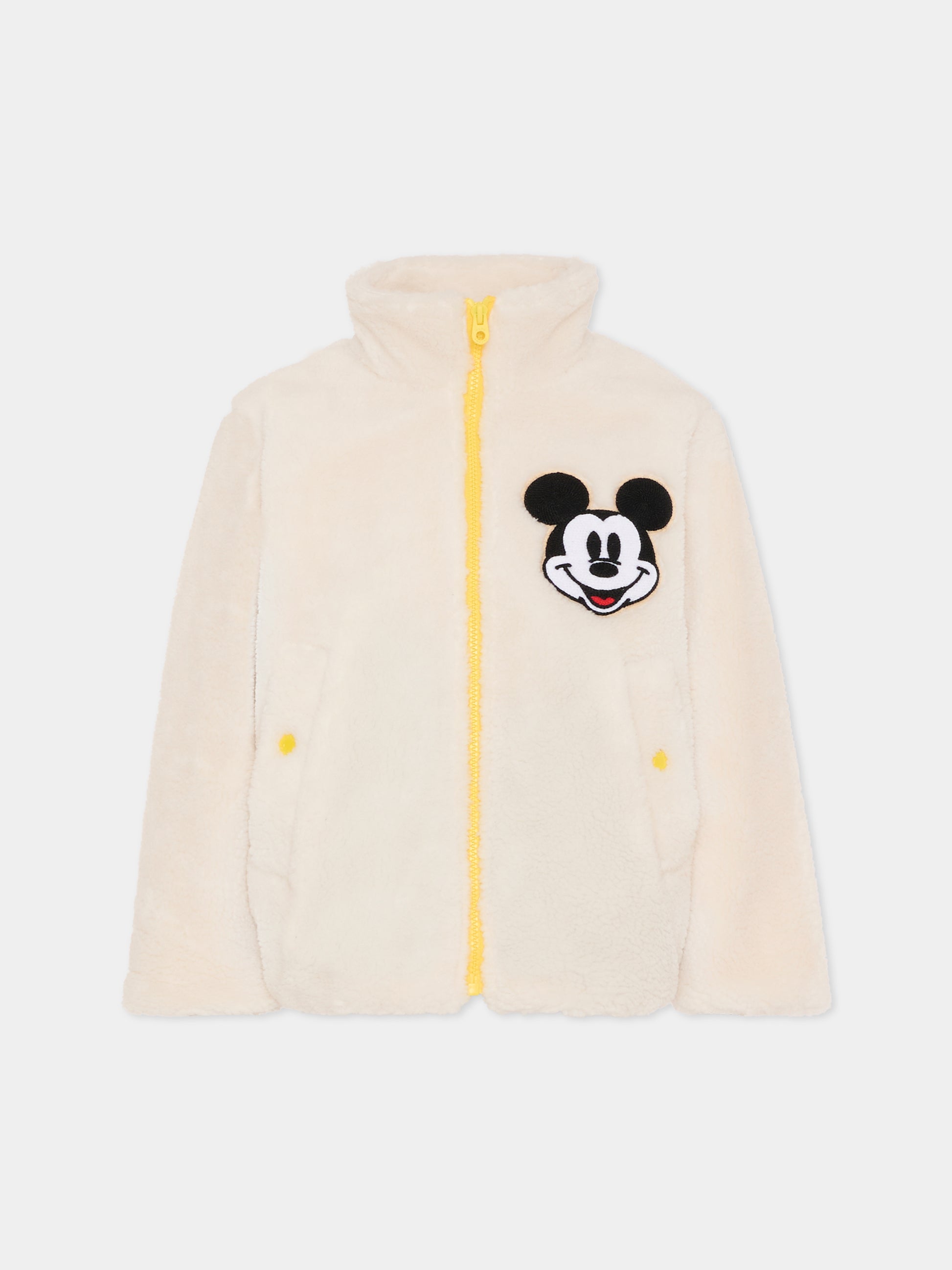 Ecopelliccia avorio per bambini con Topolino,Marc Jacobs,W60695 126