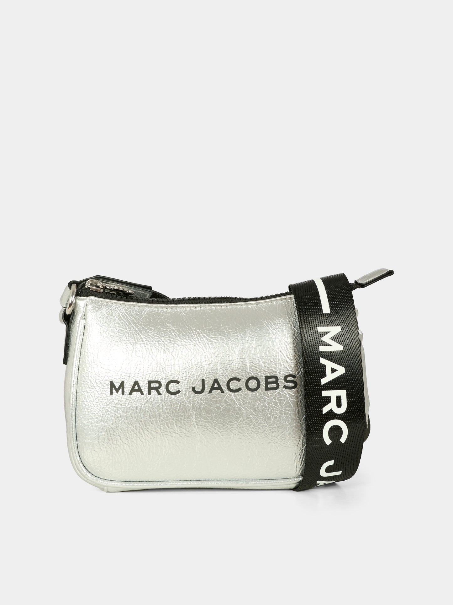 Borsa argento per bambina con logo,Marc Jacobs,W60703 016