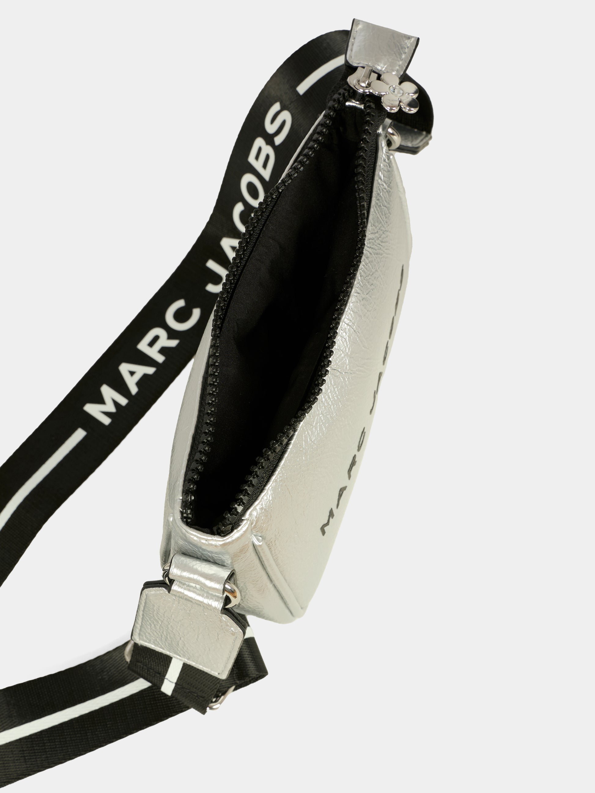Borsa argento per bambina con logo,Marc Jacobs,W60703 016