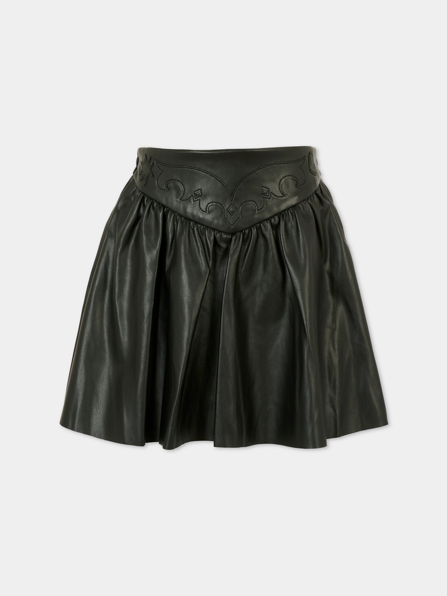 Gonna nera per bambina con ali,Zadig & Voltaire Kids,X60417 09B