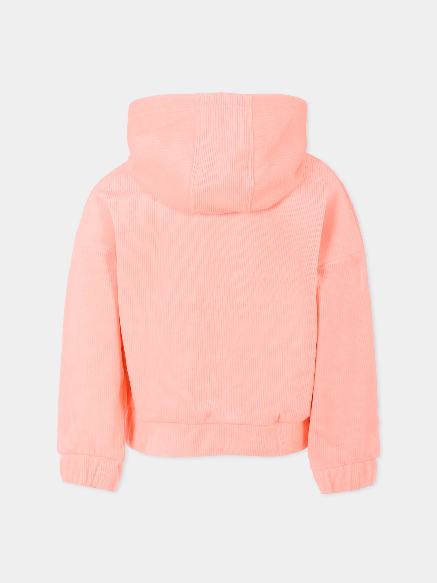 Felpa rosa per bambina con stella,Billieblush,U21604 408