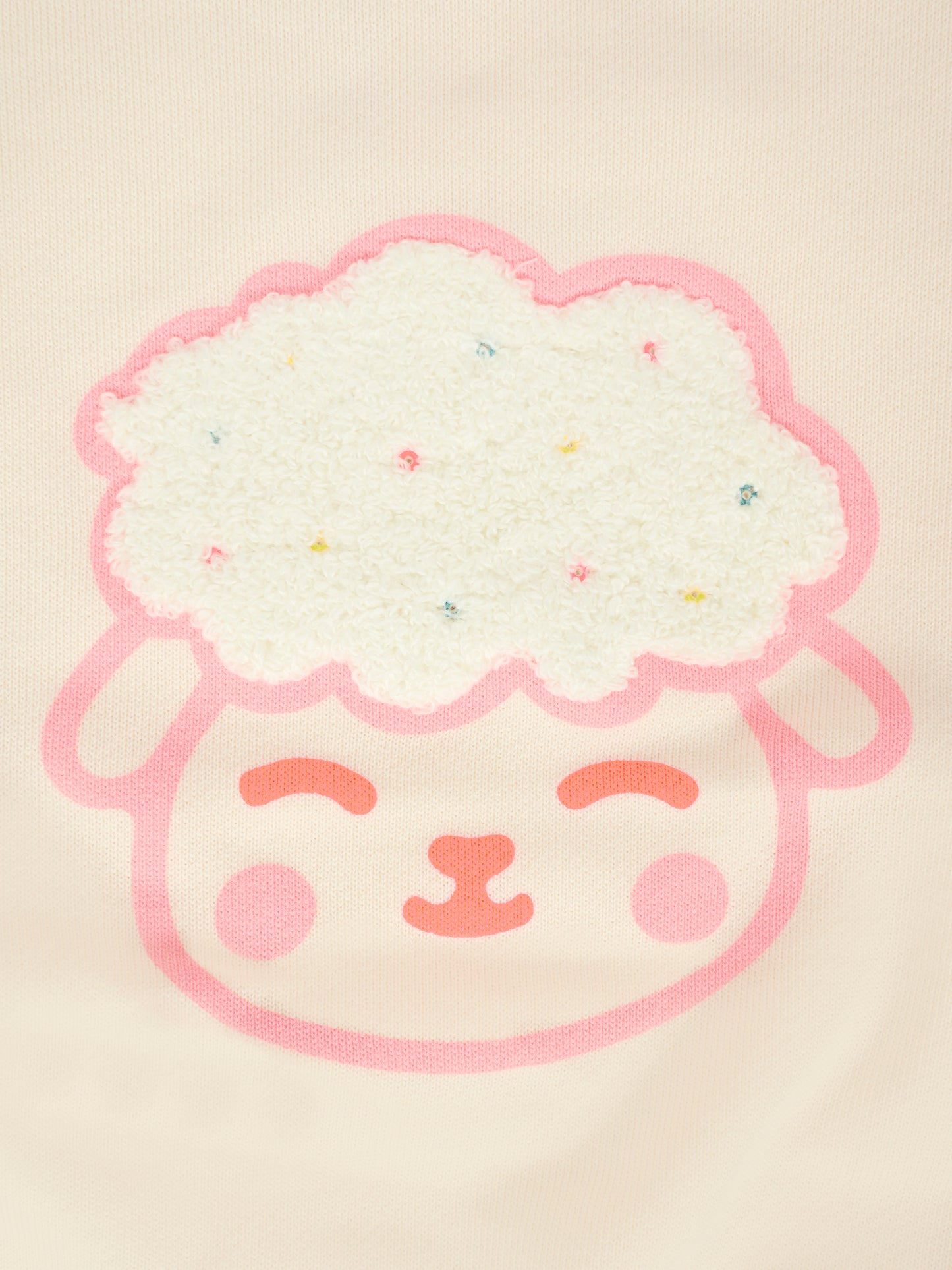 Completo rosa per neonata con pecora,Billieblush,U21631 N74