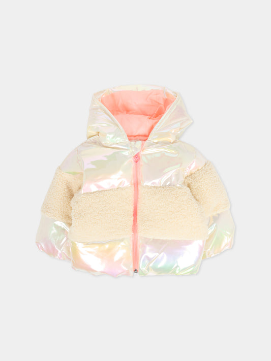 Piumino rosa per neonata,Billieblush,U21246 Z41