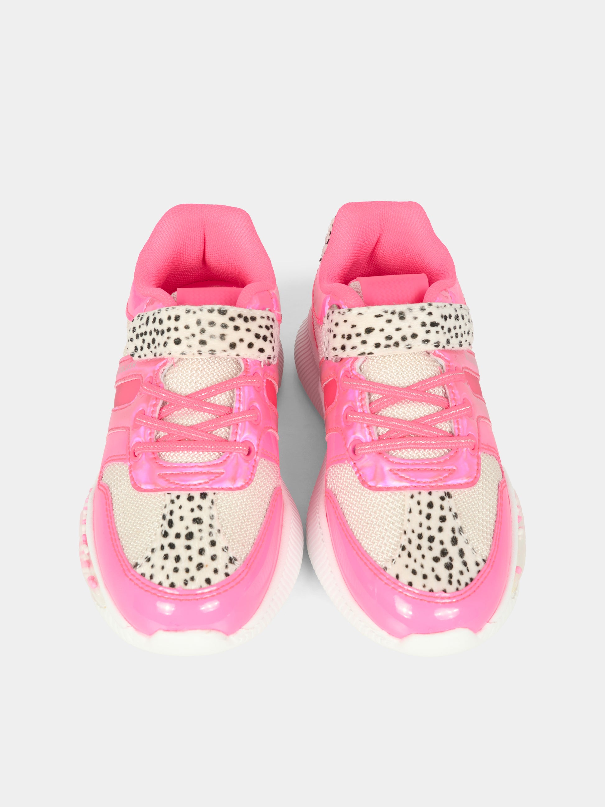 Sneakers rosa luminose per bambina con led,Billieblush,U21474 Z41