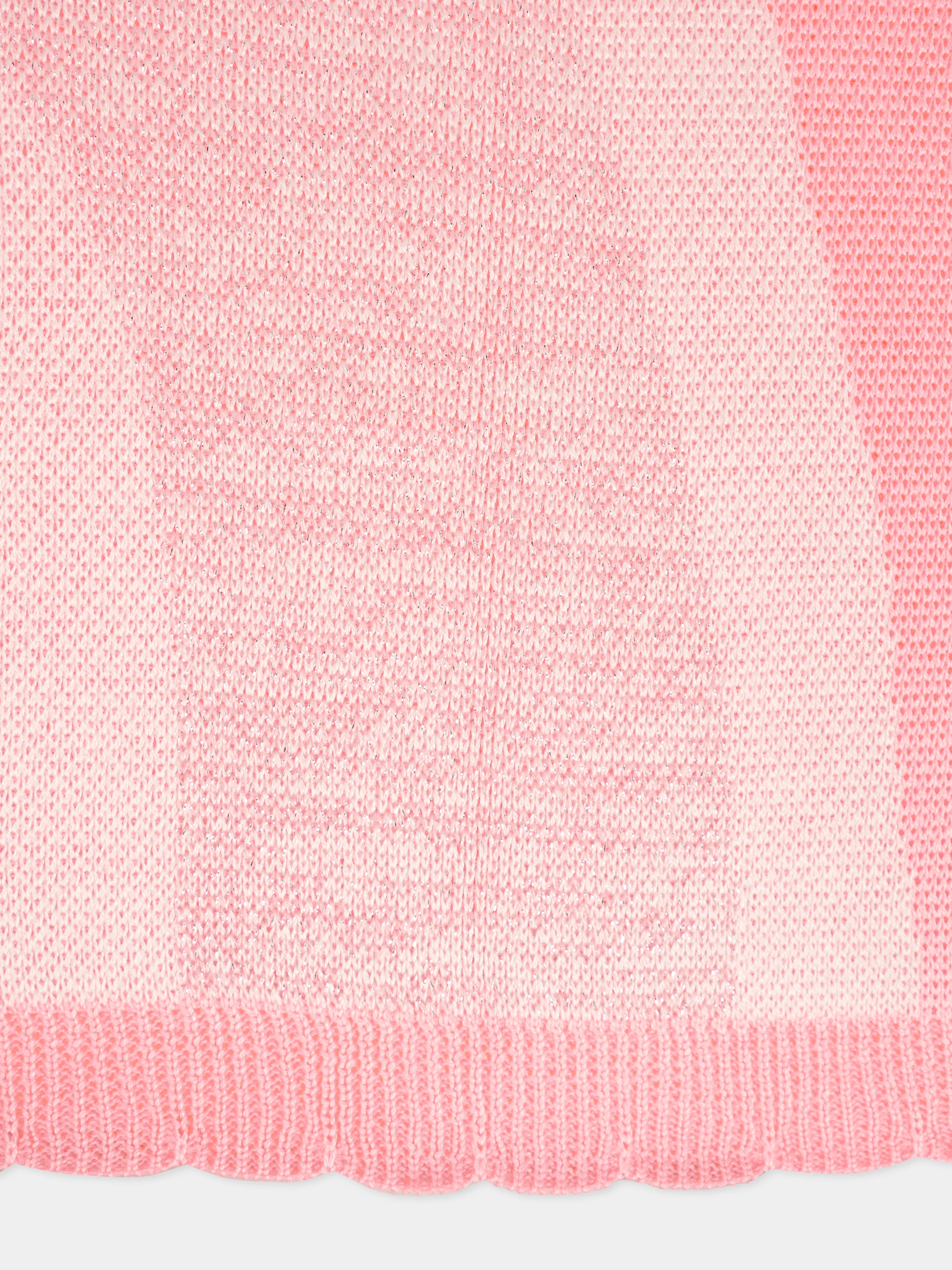 Coperta  rosa per neonata con arcobaleno,Billieblush,U21491 121