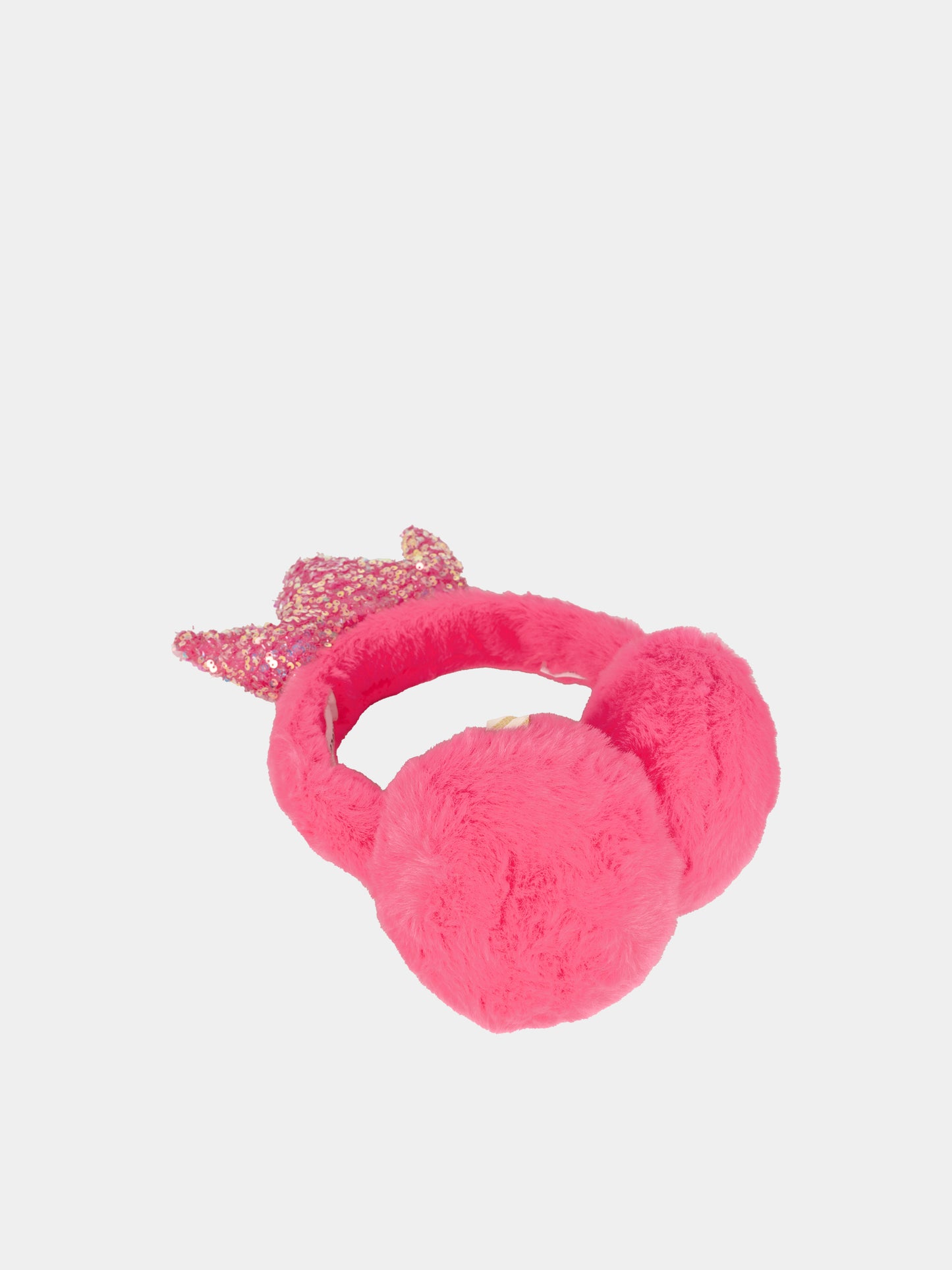 Paraorecchie rosa per bambina con corona,Billieblush,U21507 473