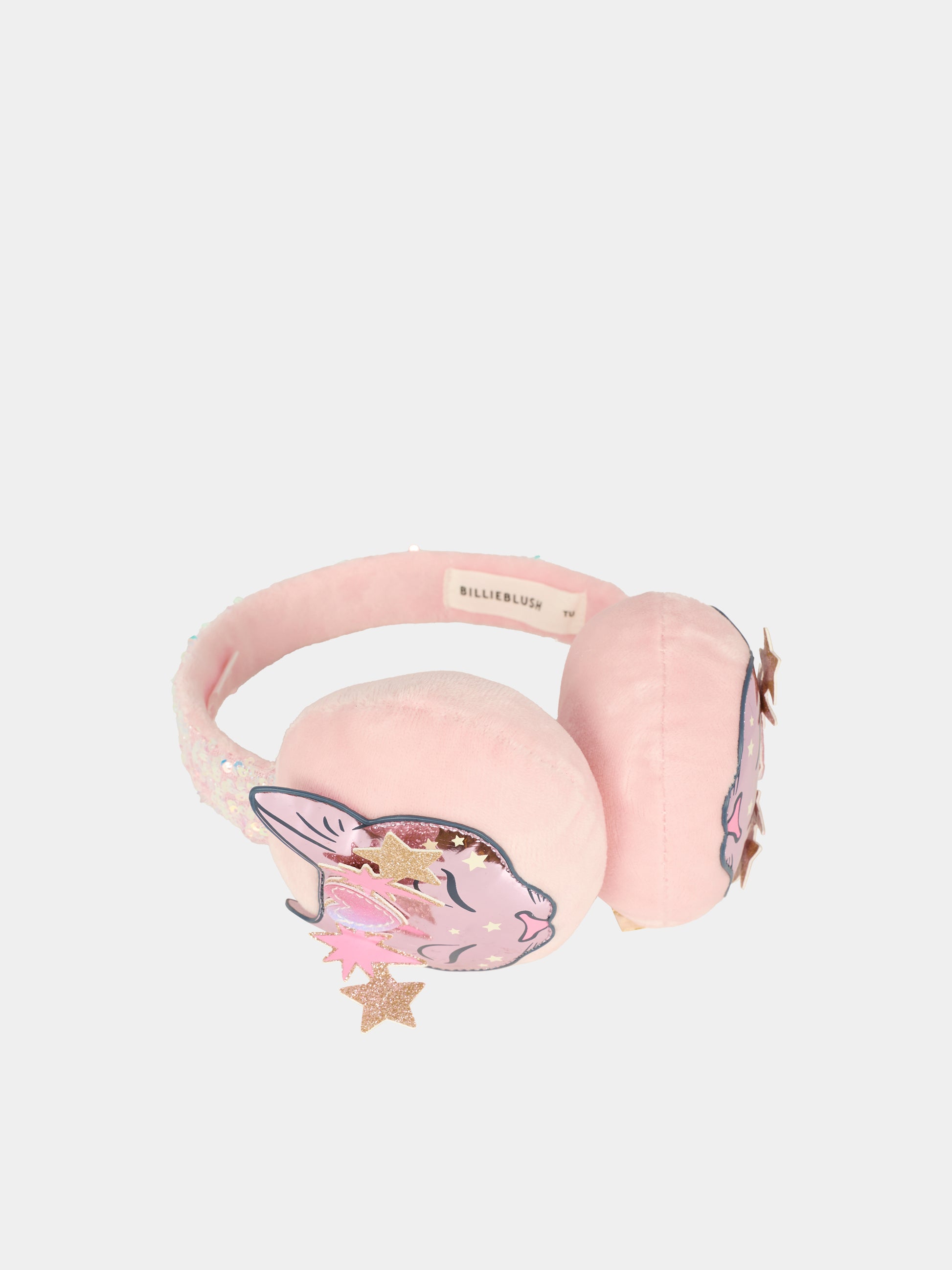 Paraorecchie rosa per bambina con gatto,Billieblush,U21513 408