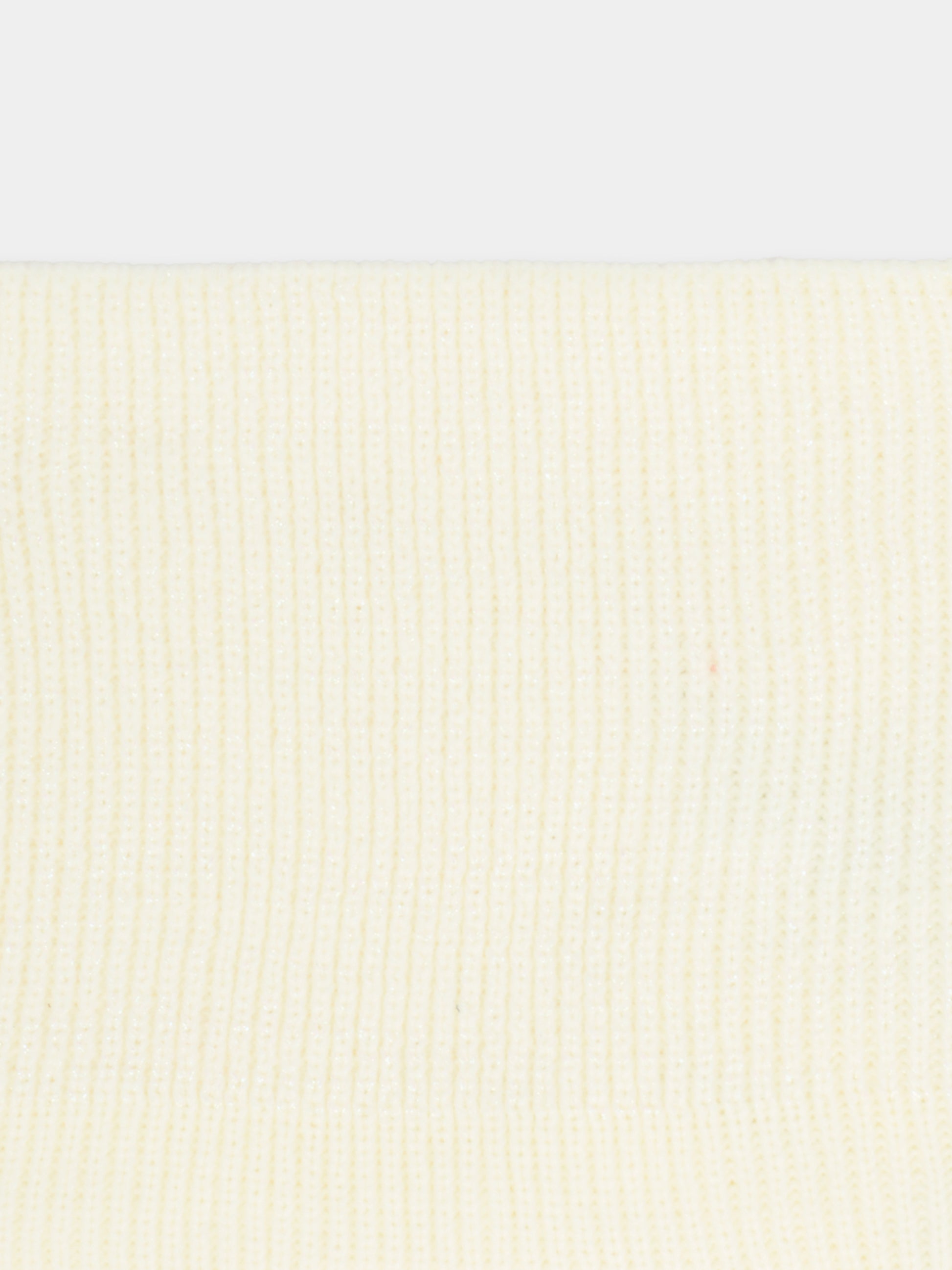 Sciarpa avorio per bambina con logo,Billieblush,U21522 121