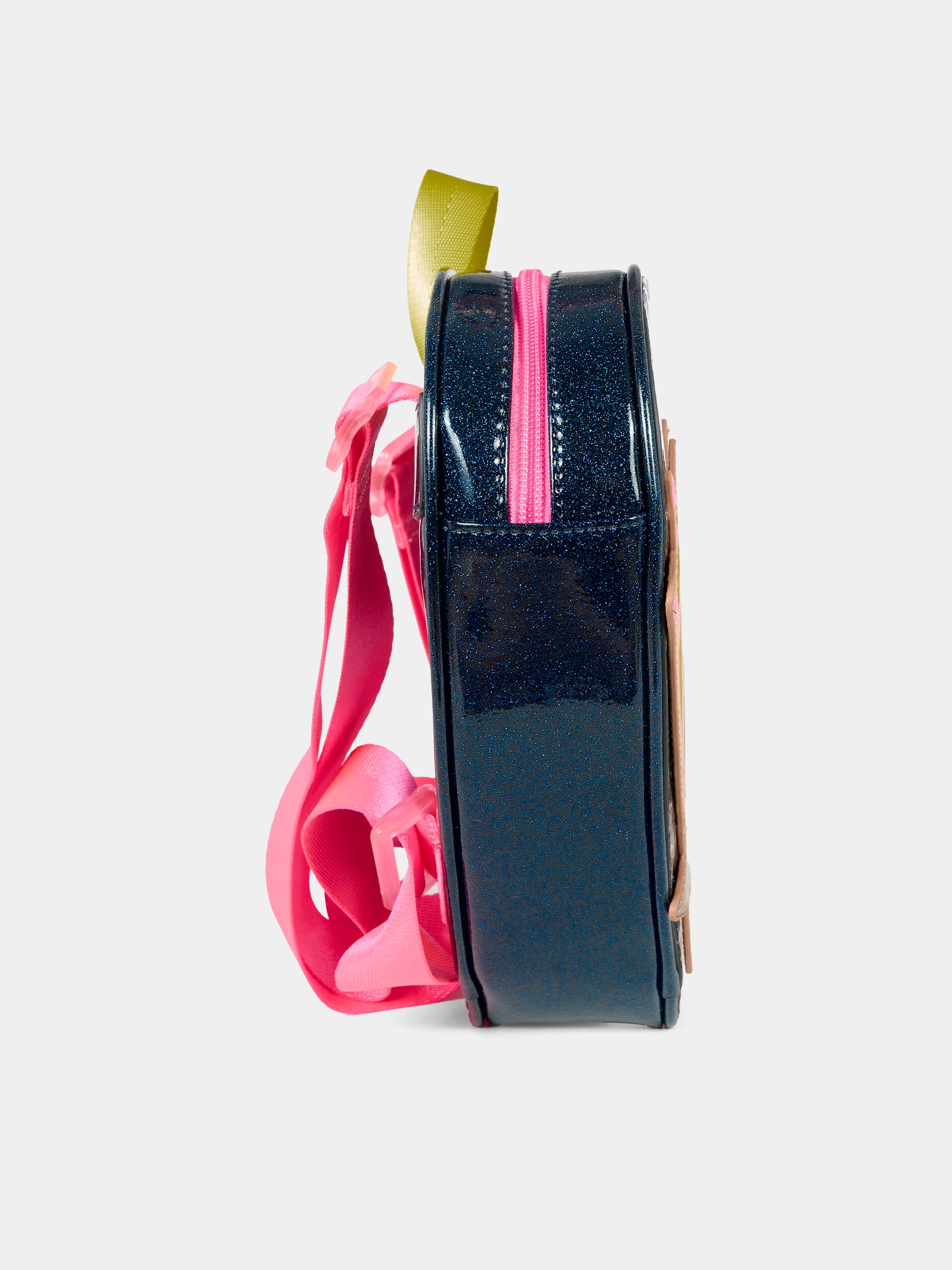 Zaino blu per bambina con stelle cadenti,Billieblush,U21529 85T