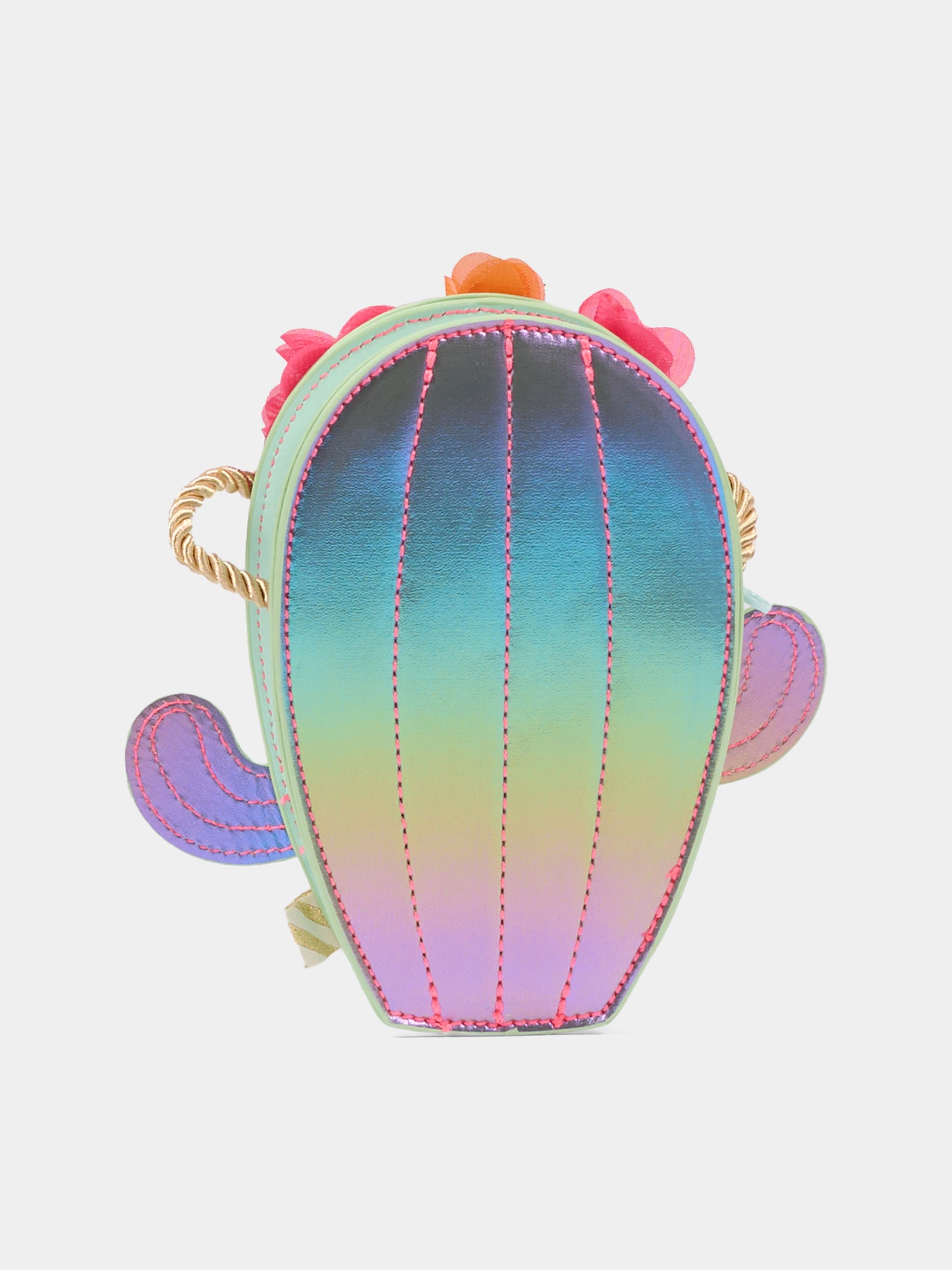 Borsa multicolor per bambina con cactus,Billieblush,U21535 Z41