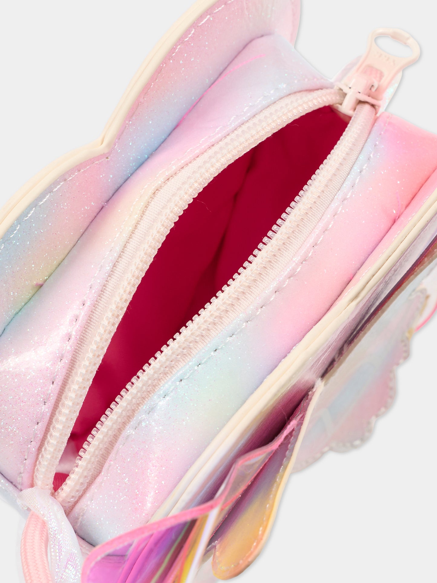 Borsa multicolor per bambina con farfalla,Billieblush,U21537 111