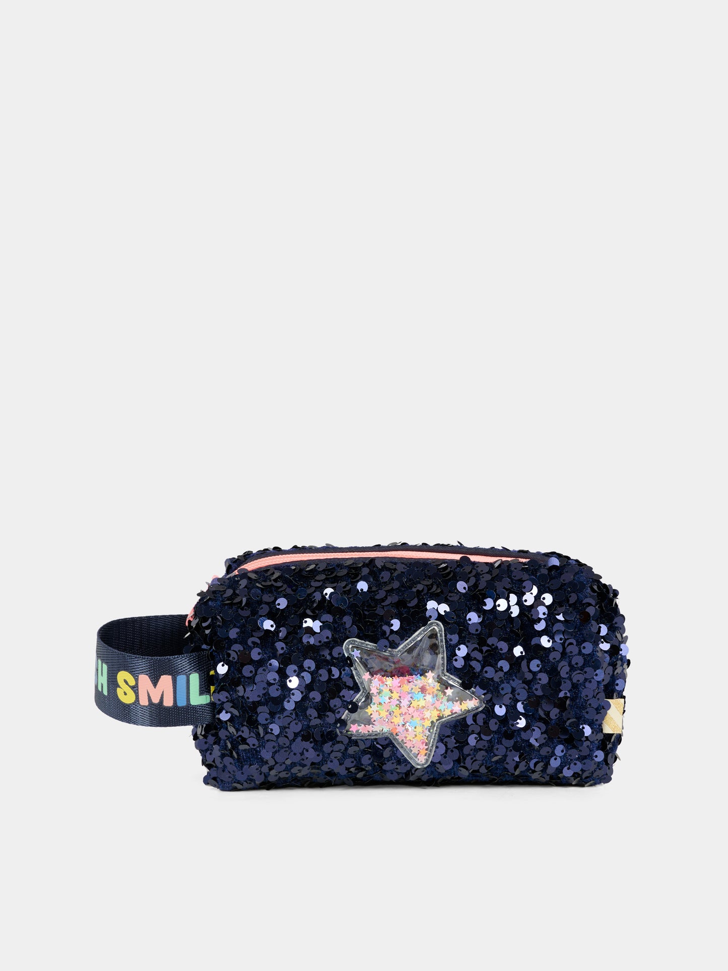 Astuccio blu per bambina con stella,Billieblush,U21542 85T