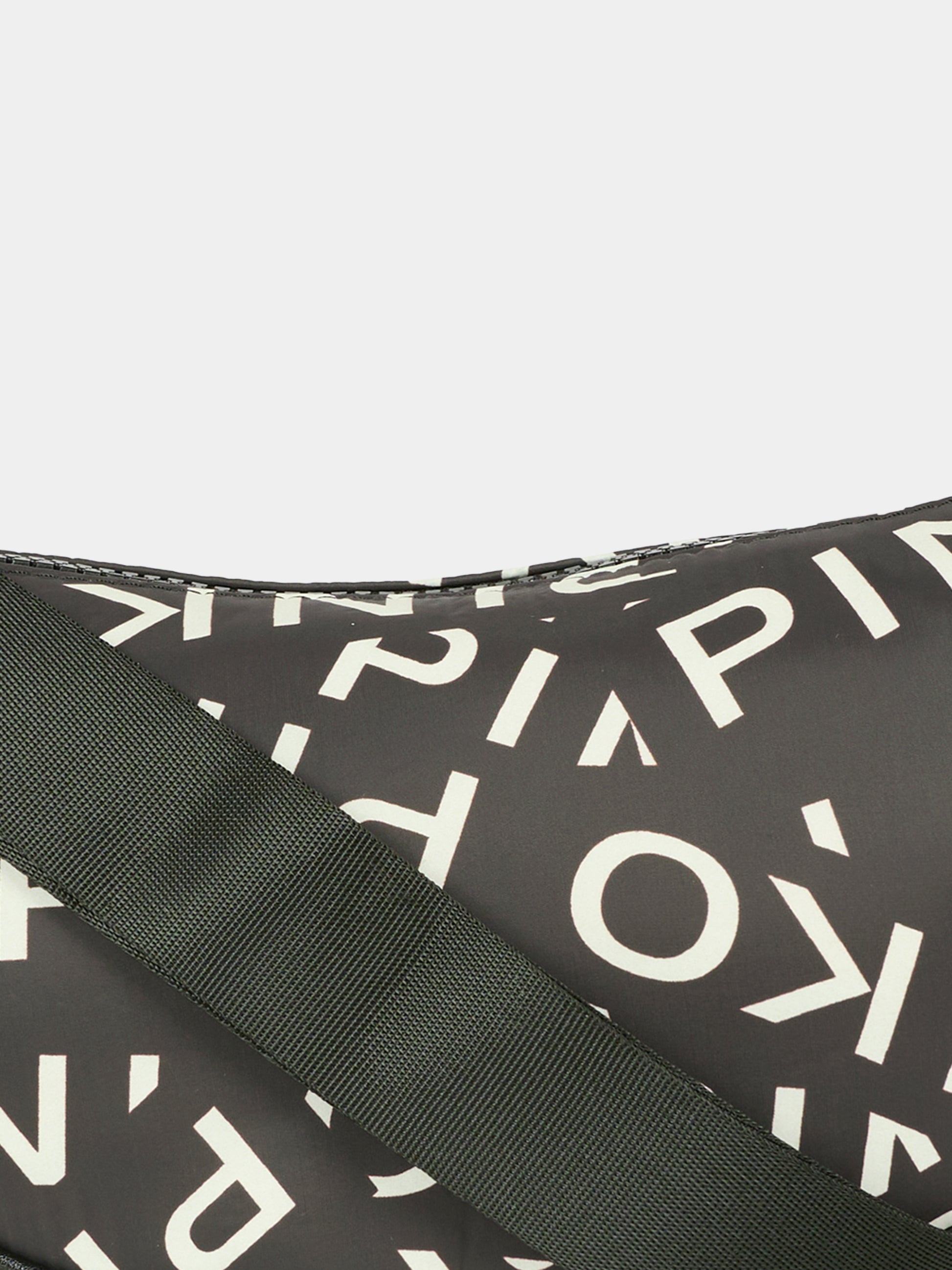 Borsa nera per bambina con logo,Pinko,KFBO001.C.NY022.D002