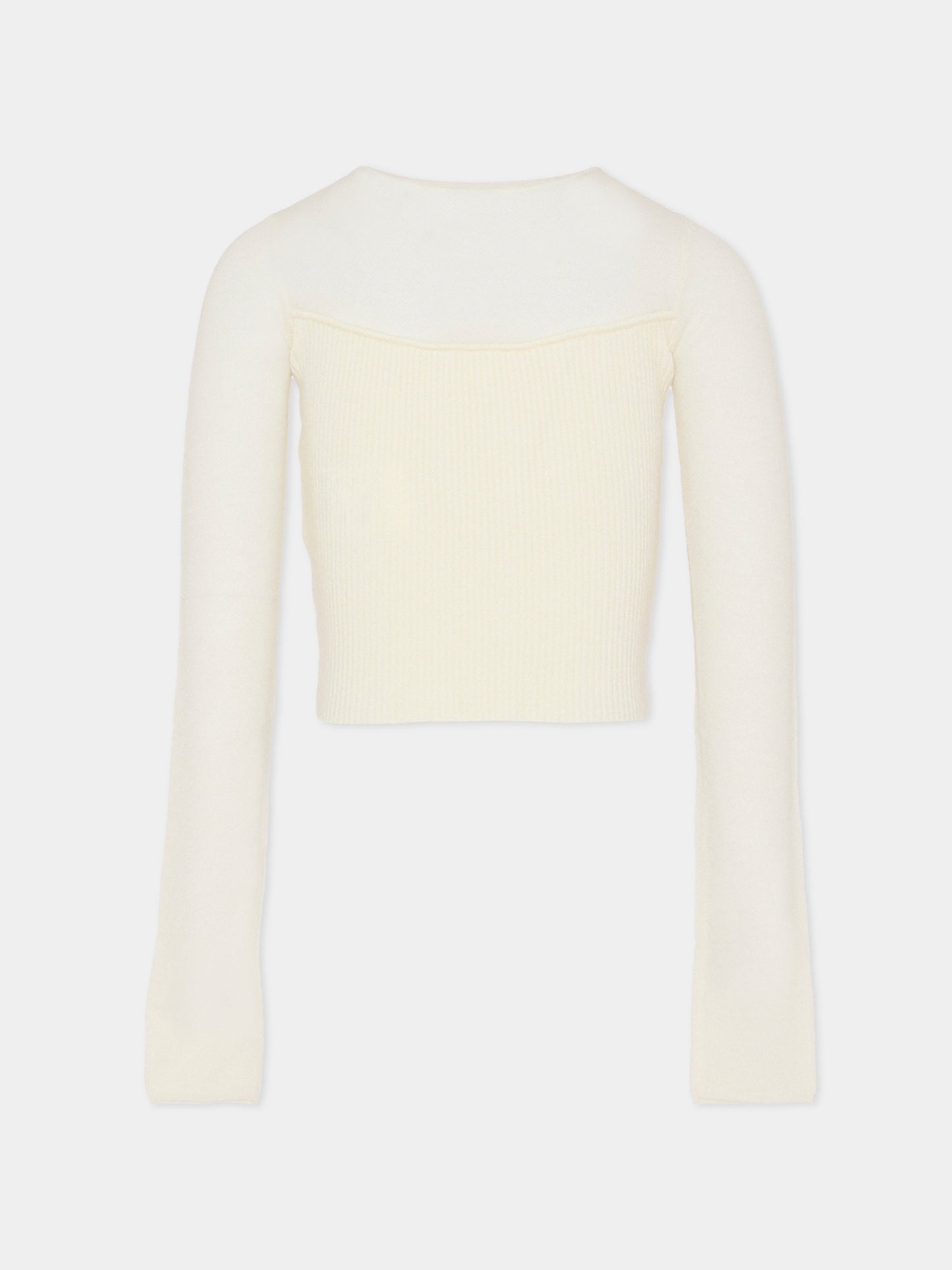 Top avorio per bambina con logo,Pinko,KFMA008.C.FL085.0065