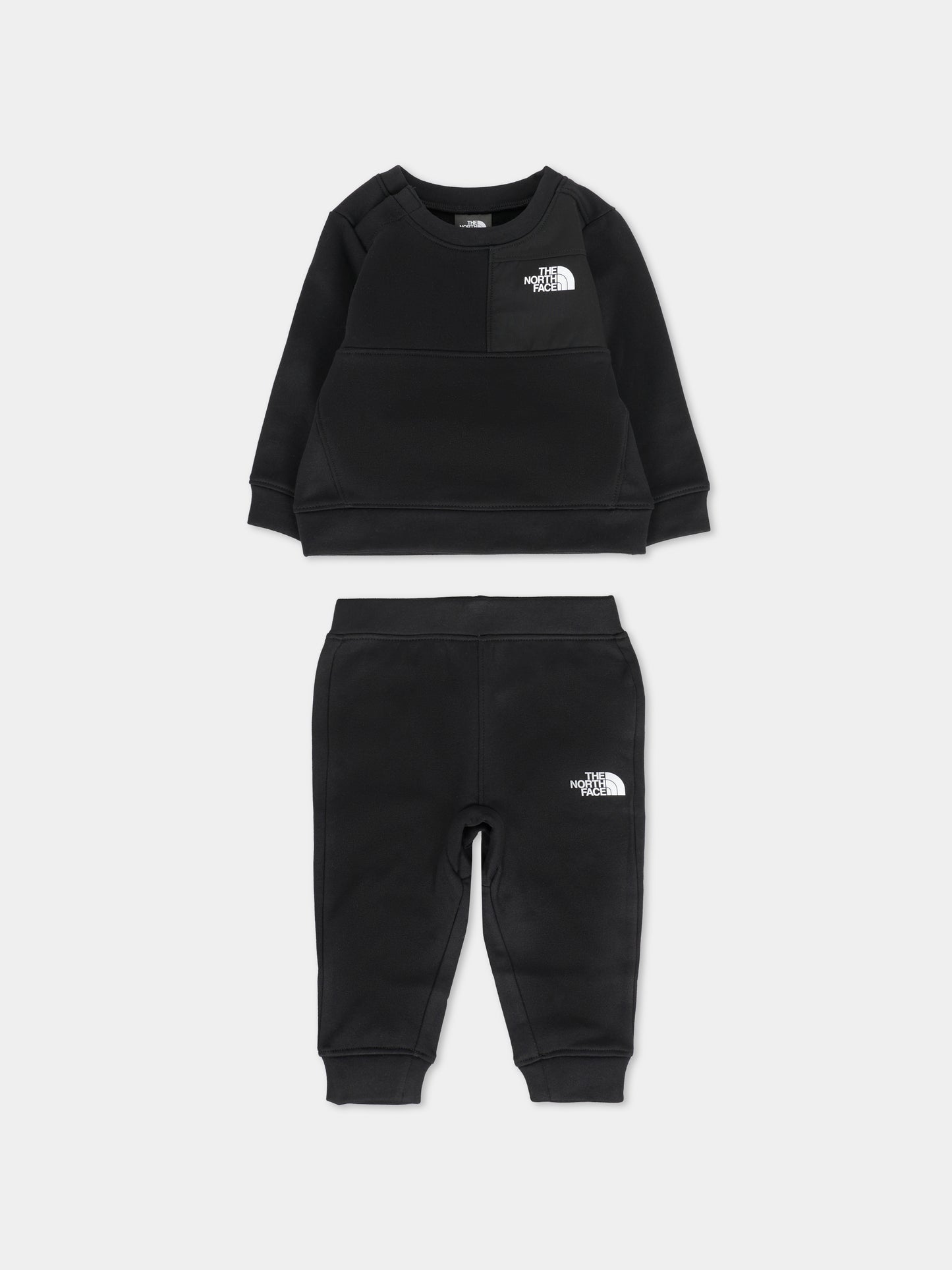 Completo nero per neonato con logo,The North Face Kids,NF0A8CV1JK31