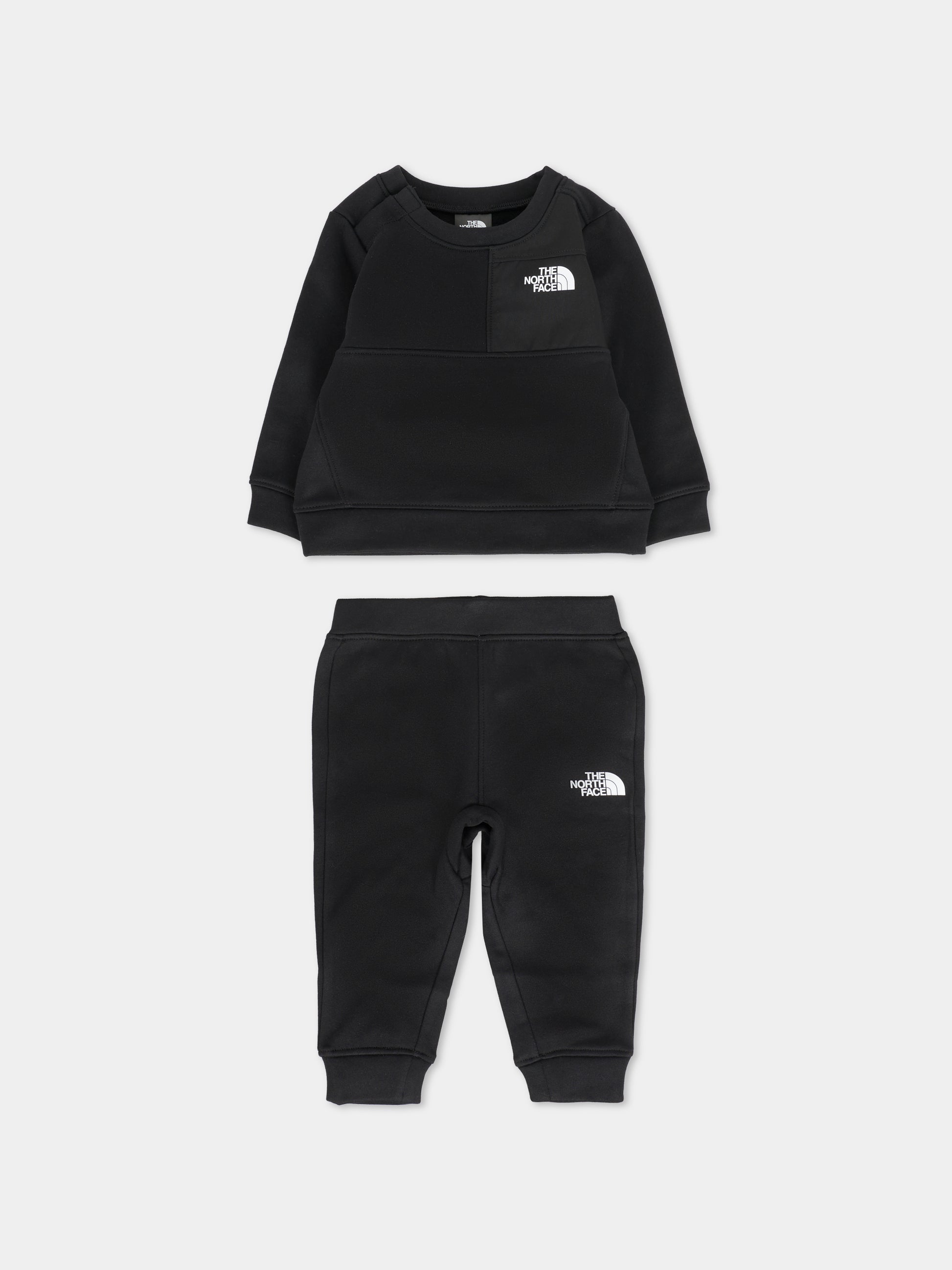 Completo nero per neonato con logo,The North Face Kids,NF0A8CV1JK31