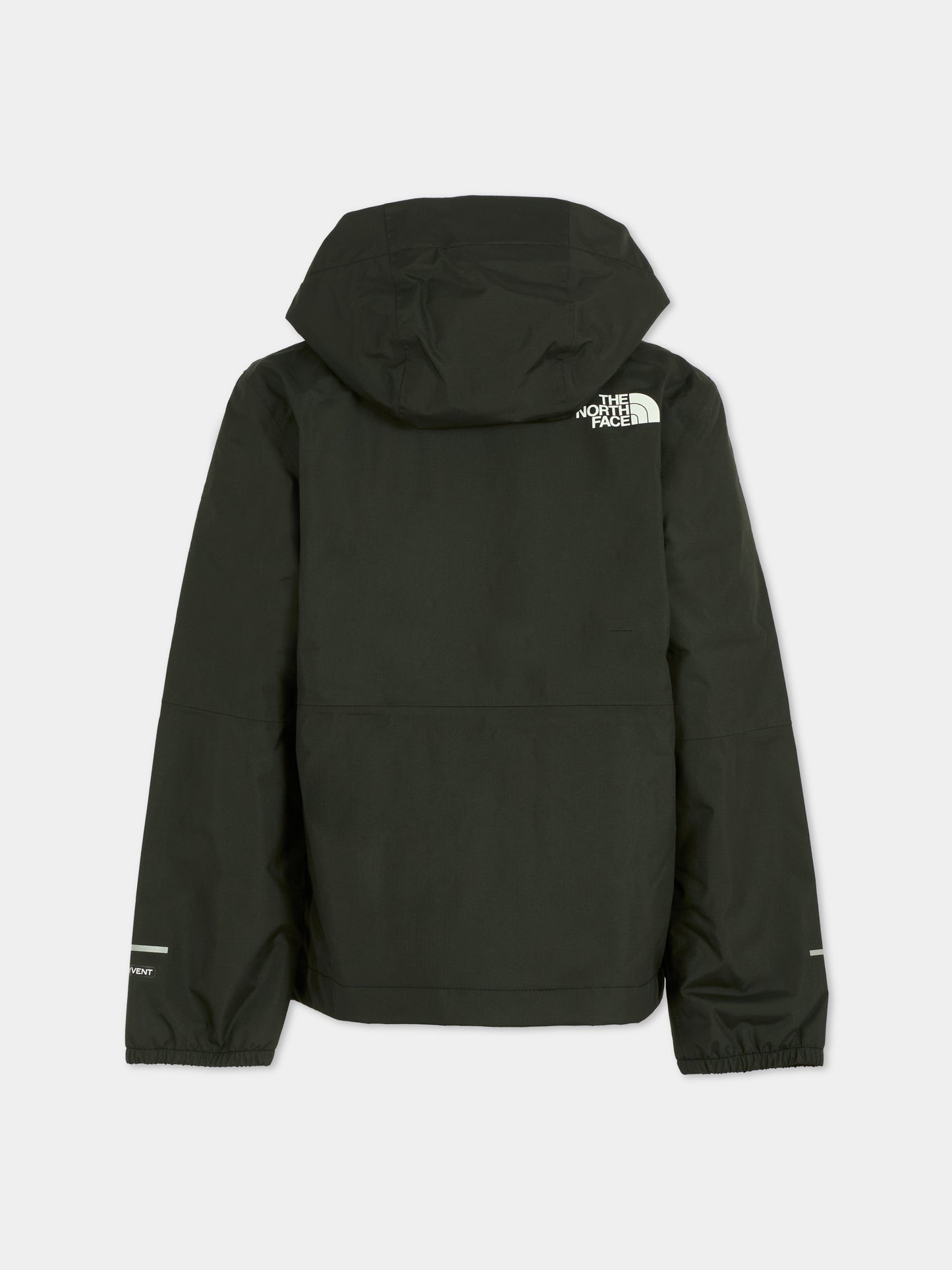 Imperméable noir pour garçon avec logo