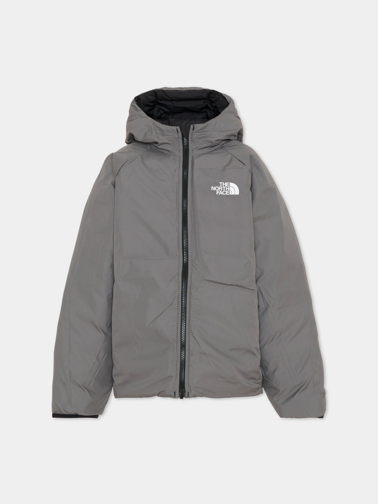 Piumino reversibile nero per bambino con logo,The North Face Kids,NF0A88TWWOO1