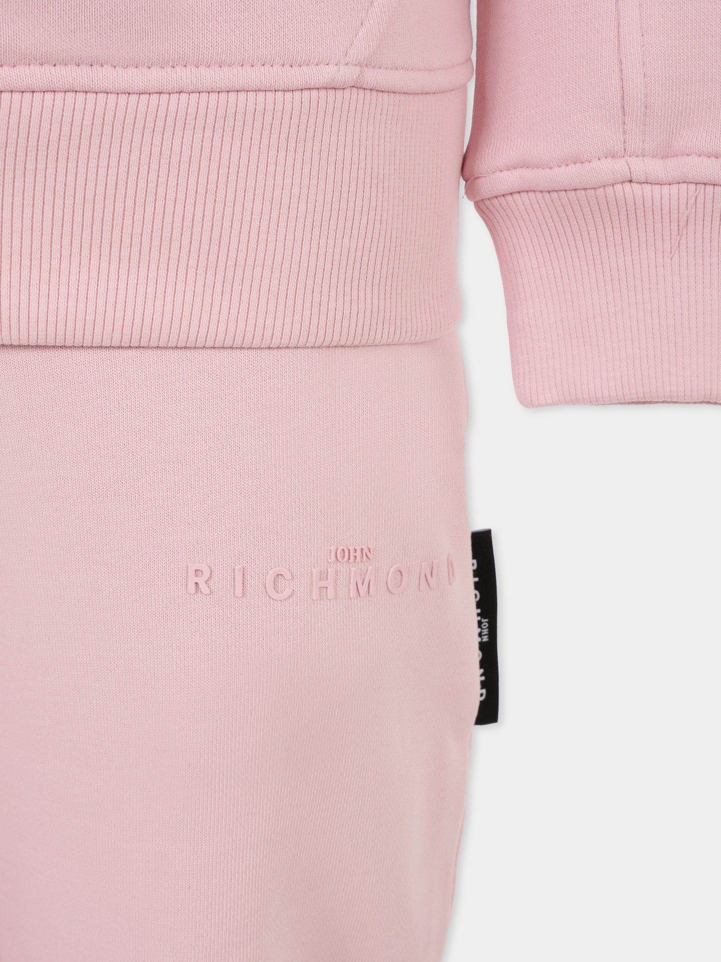 Completo lilla per bambina con logo,Richmond,RGA25005CF LILAC