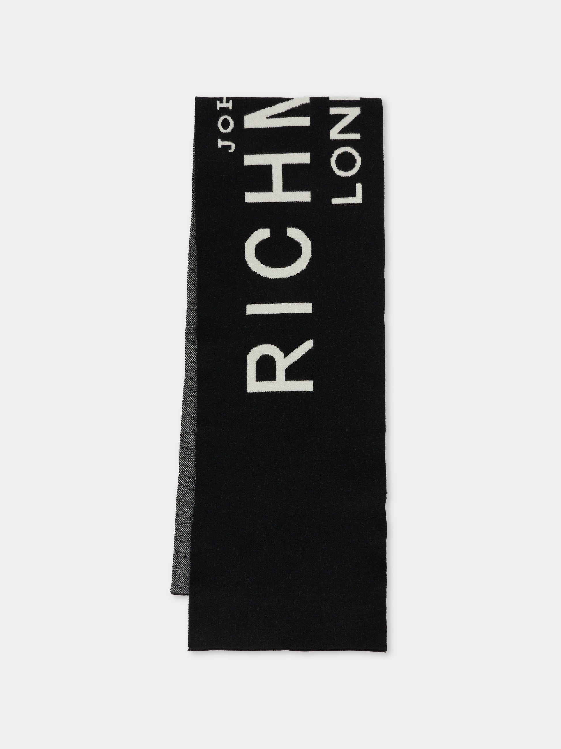 Set nero per bambino con logo bianco,Richmond,RGA25015HS BLACK