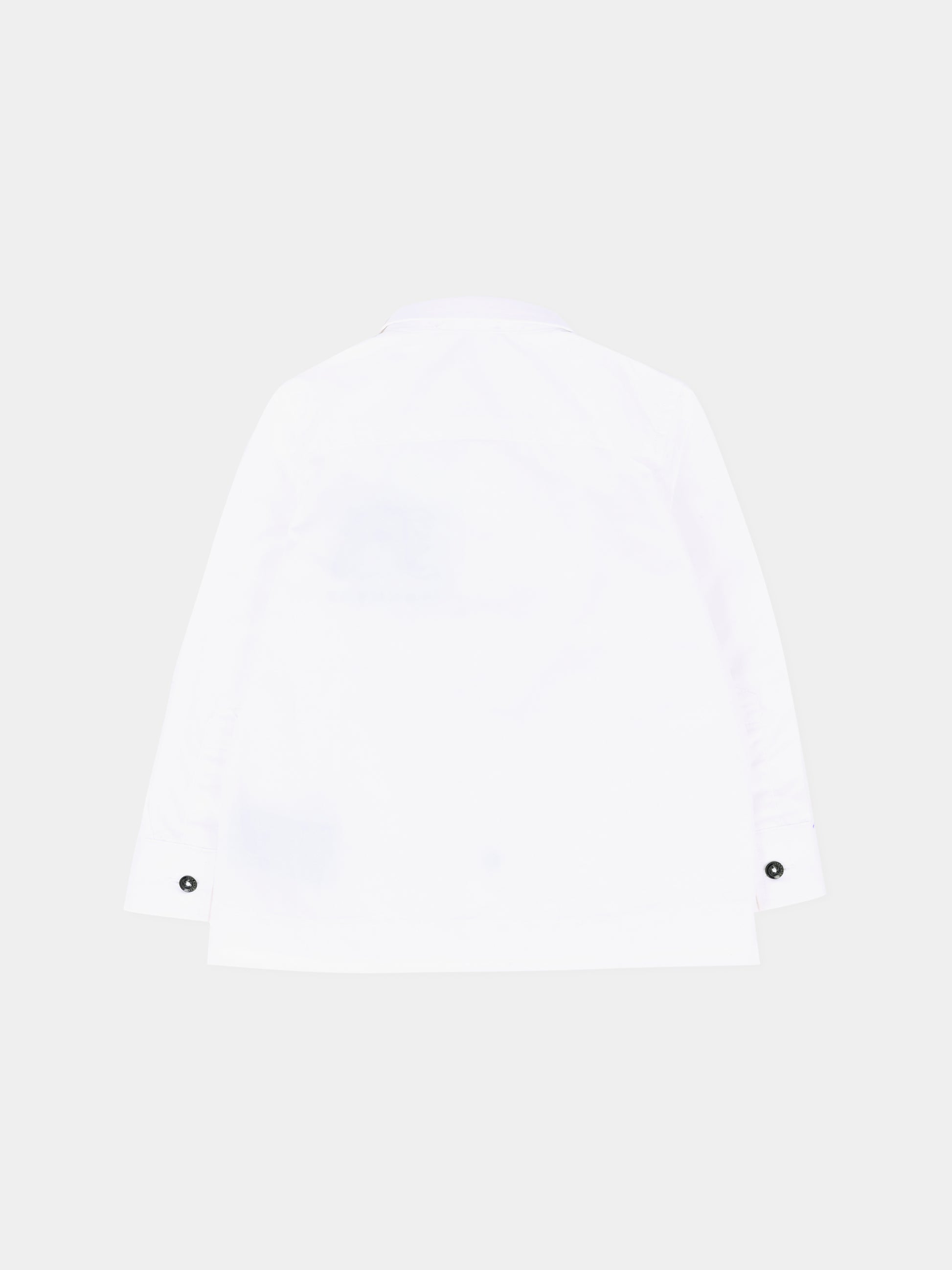 Camicia bianca per neonato con logo,Richmond,RIA25063CA WHITE