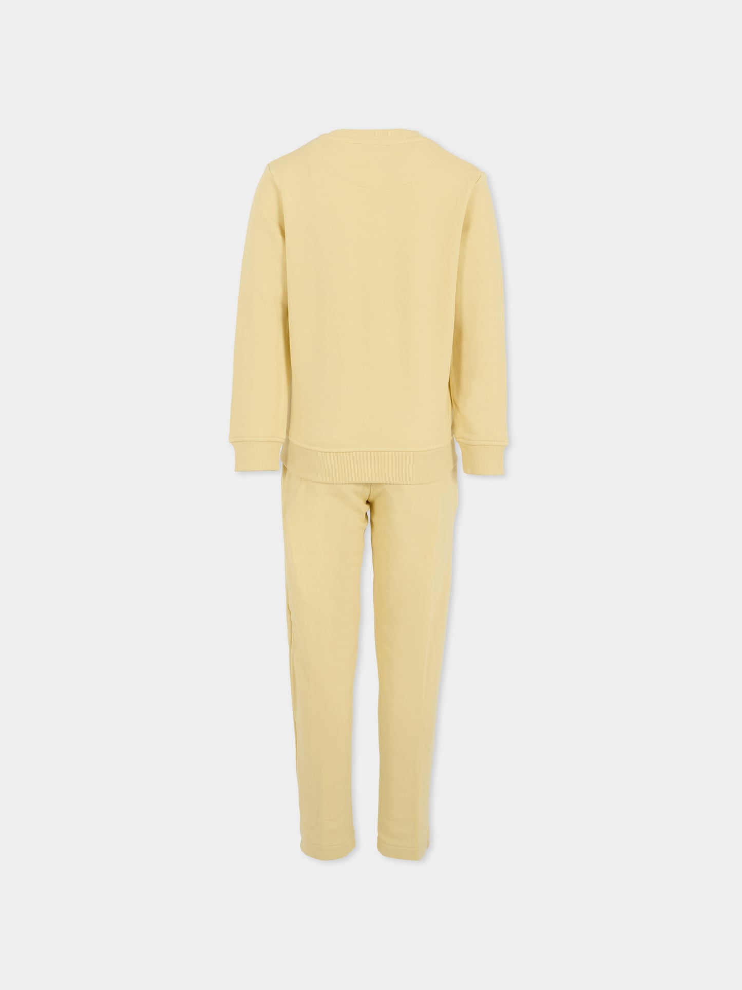 Completo beige per bambino con logo,Trussardi Junior,TBA25008CF BROWN RICE