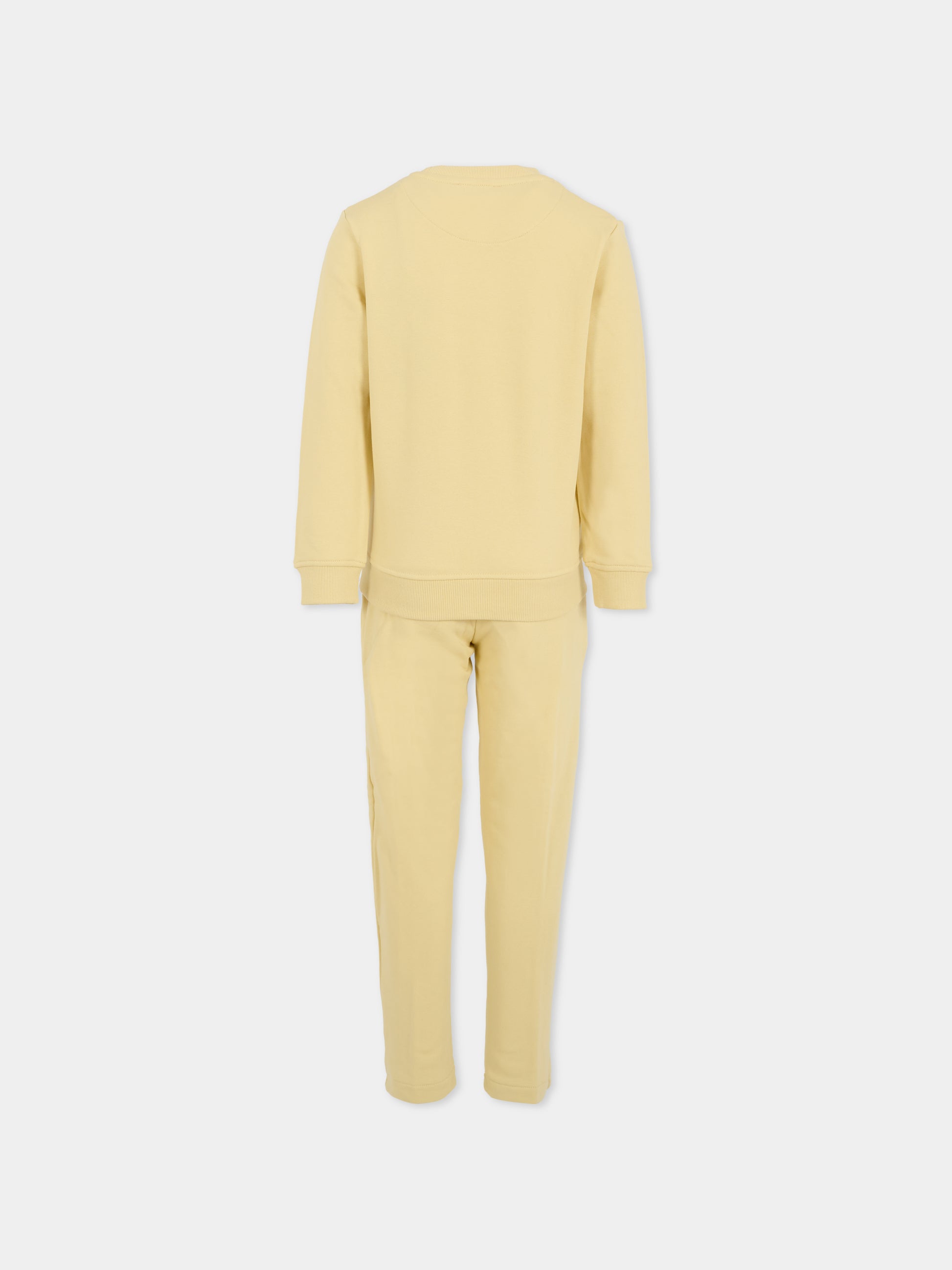 Completo beige per bambino con logo,Trussardi Junior,TBA25008CF BROWN RICE