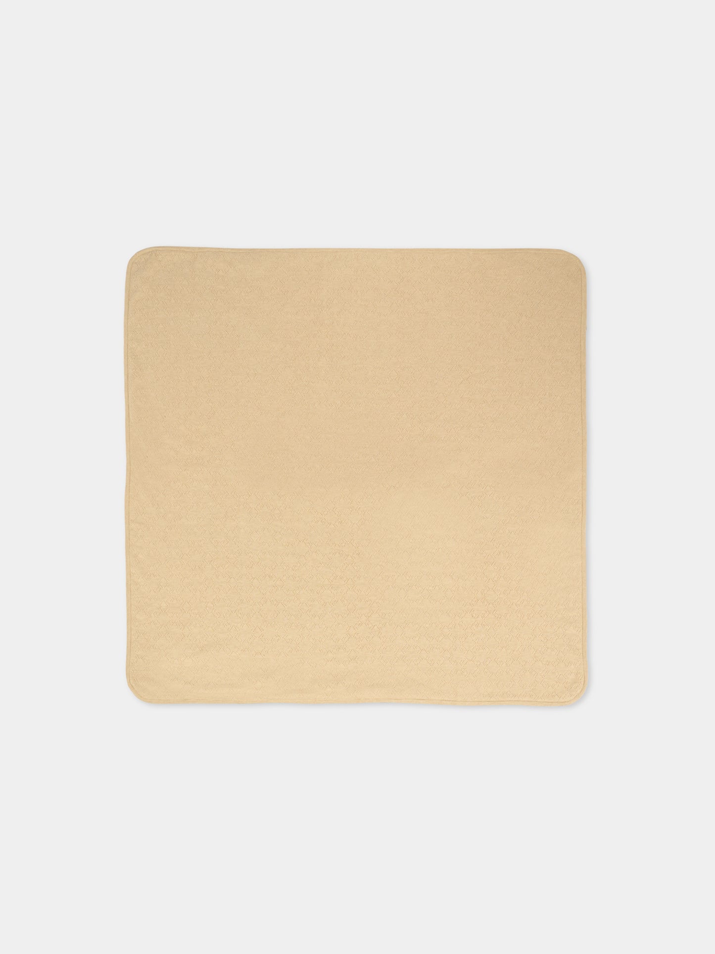 Coperta reversibile beige per neonati con motivo 4G,Givenchy Kids,H30852 117