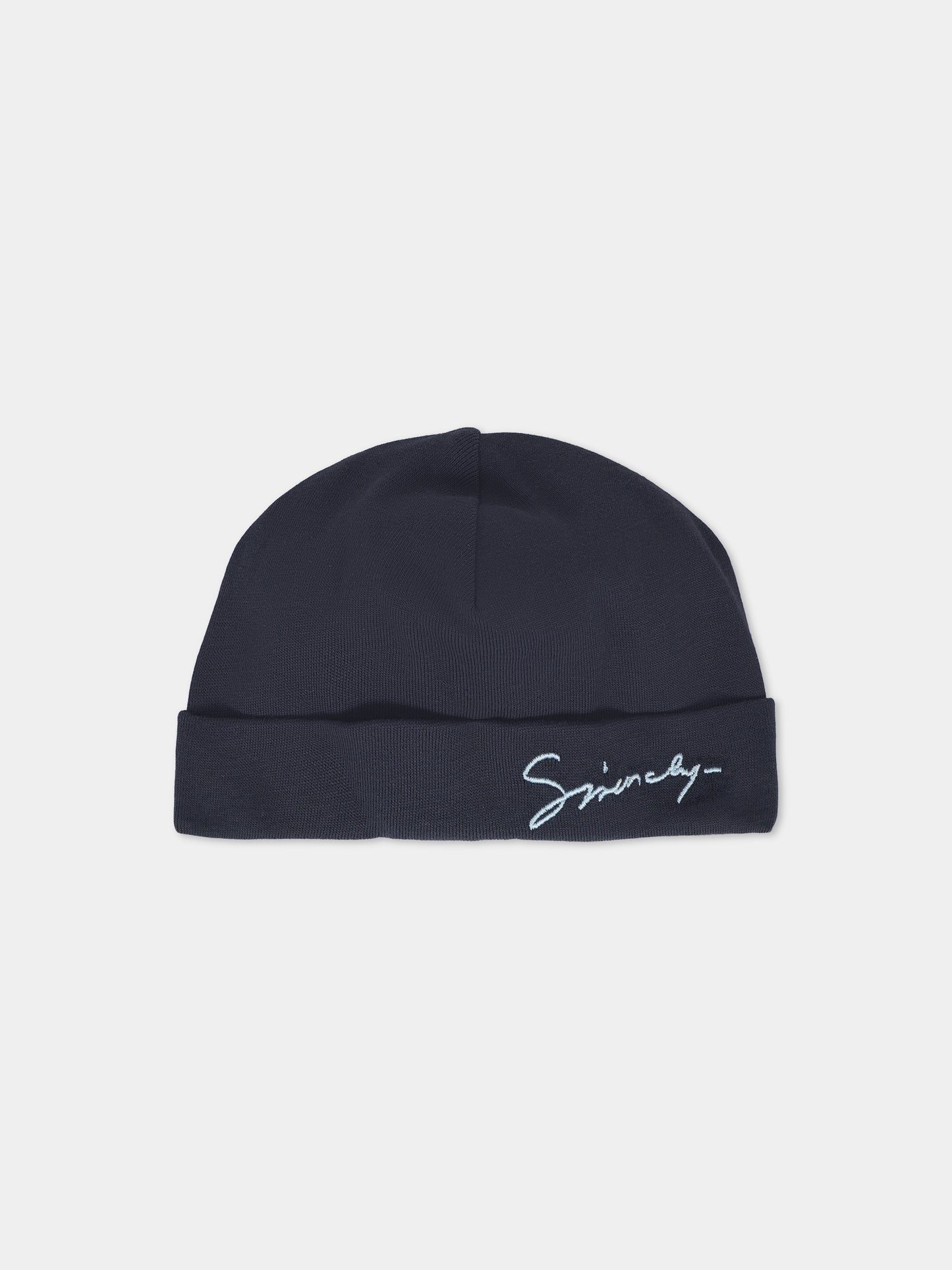 Set tutina blu per neonato con logo,Givenchy Kids,H30866 853