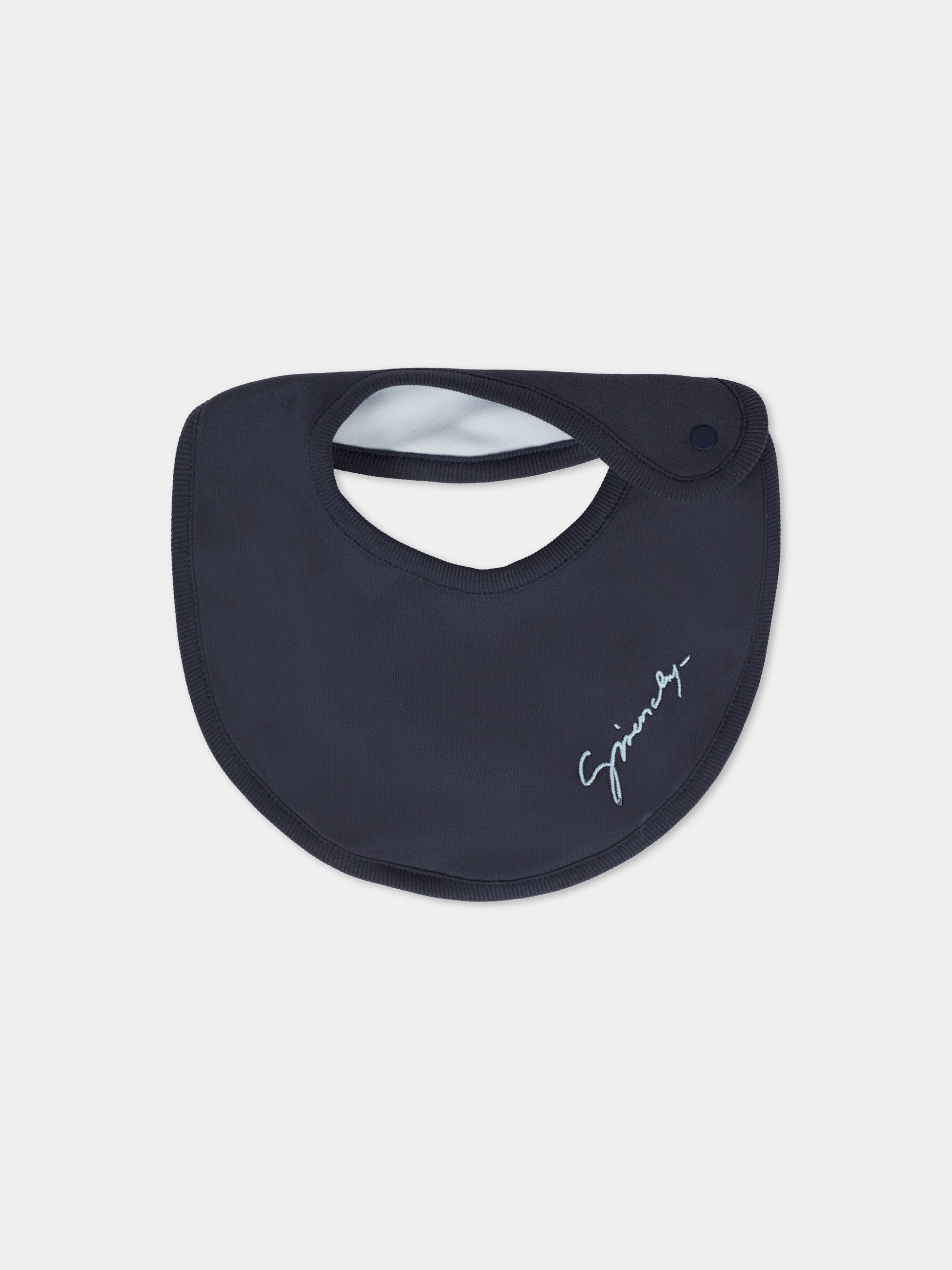 Set tutina blu per neonato con logo,Givenchy Kids,H30866 853