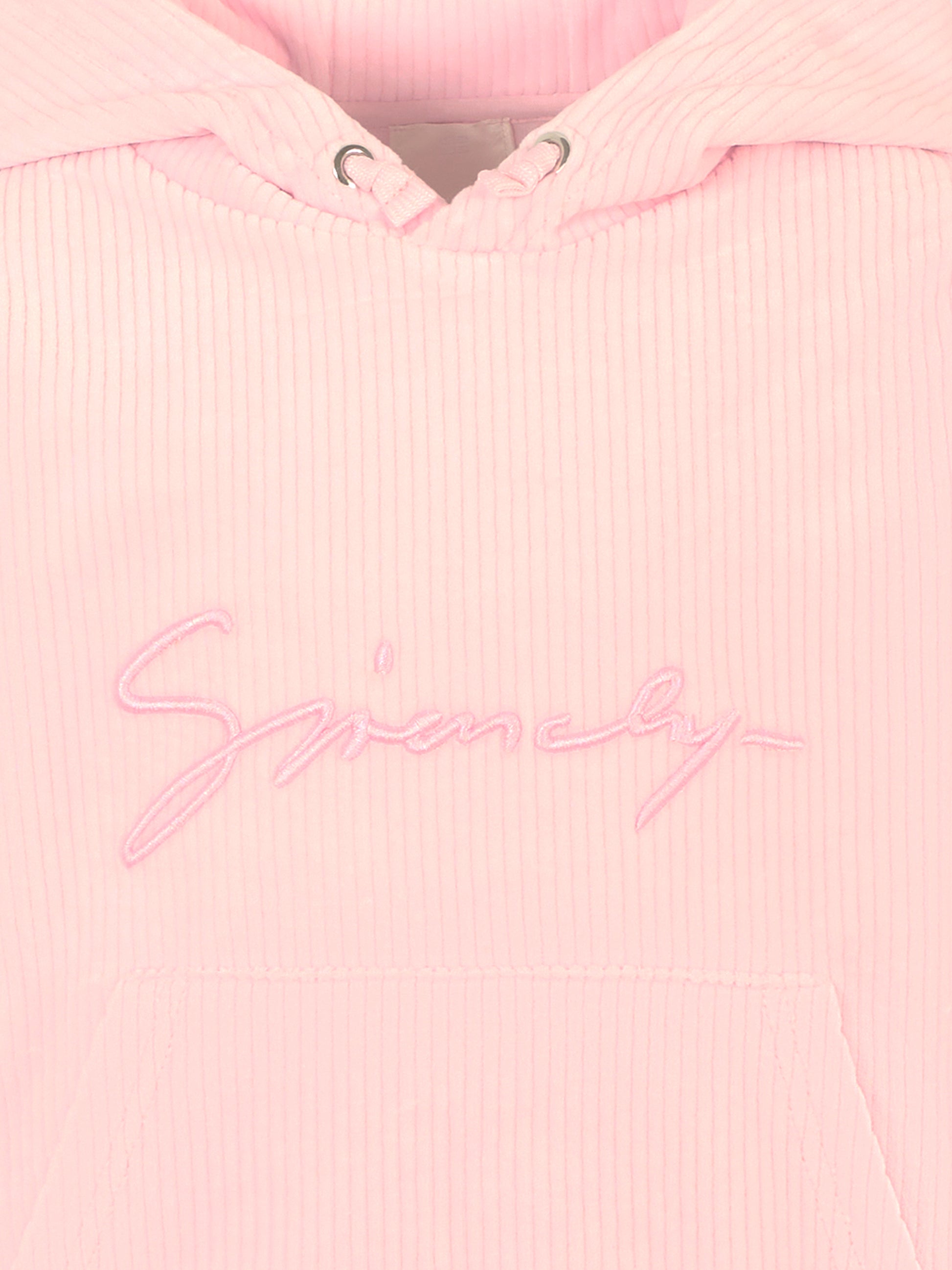 Felpa rosa per bambina con logo,Givenchy Kids,H30940 44Z