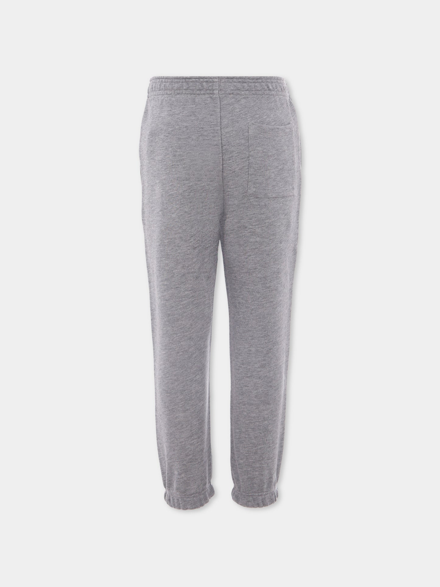 Pantaloni sportivi grigi con logo per bambini,Versace,1018580 1A15326 2E000