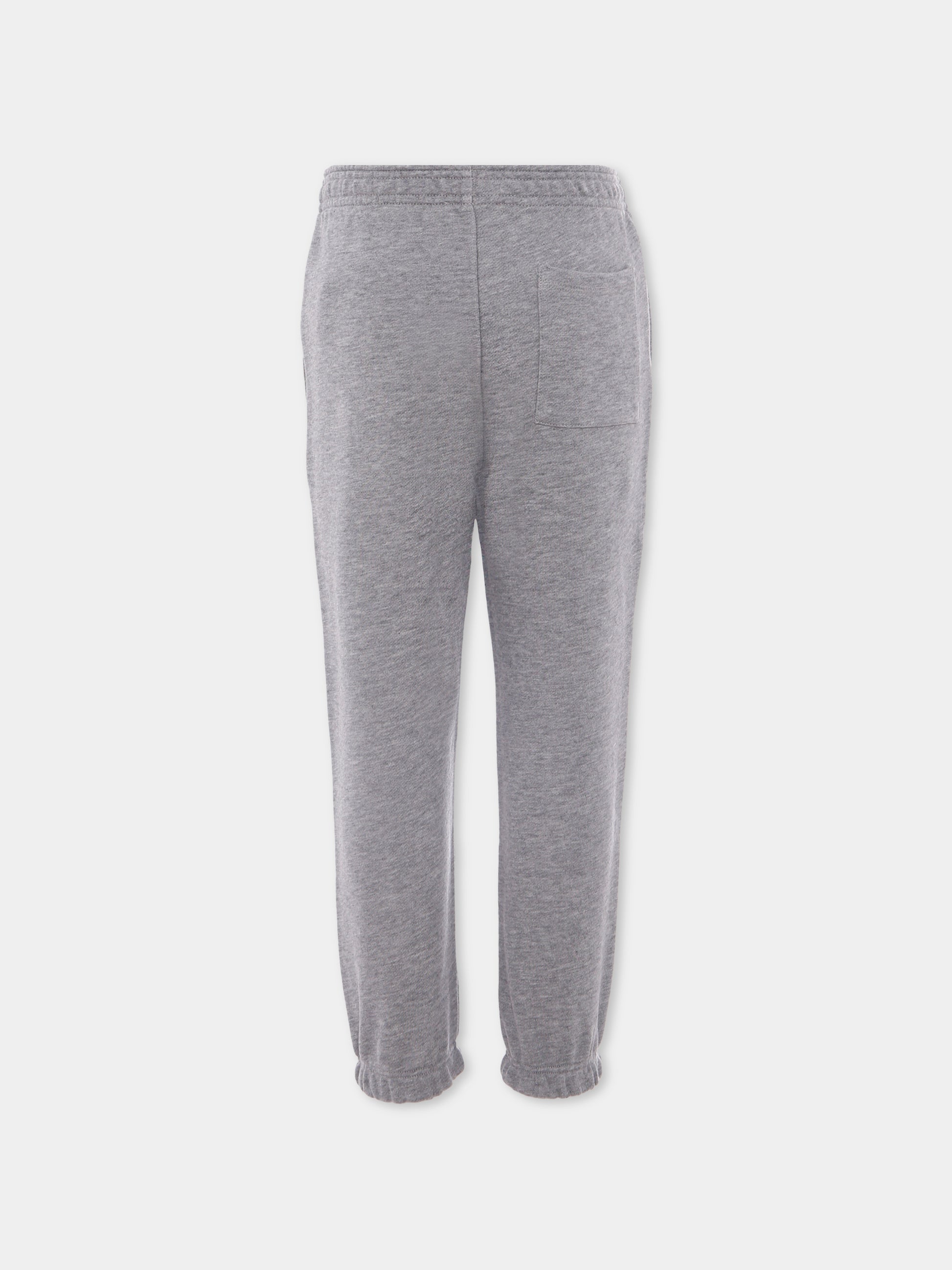 Pantaloni sportivi grigi con logo per bambini,Versace,1018580 1A15326 2E000