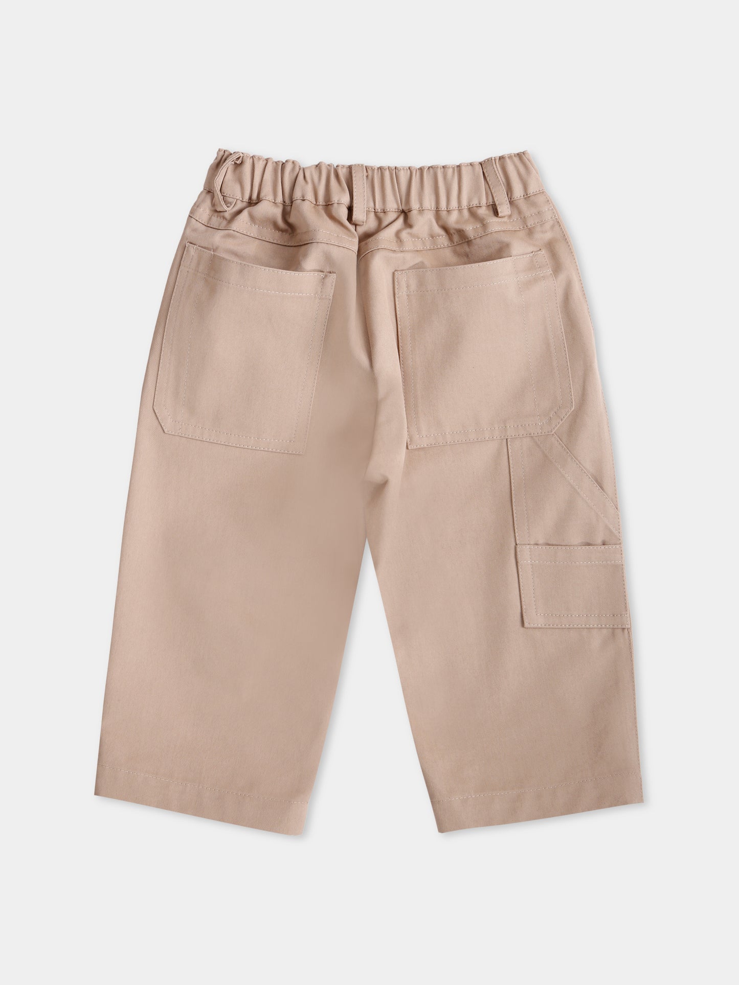 Pantalon cargo beige pour bébé