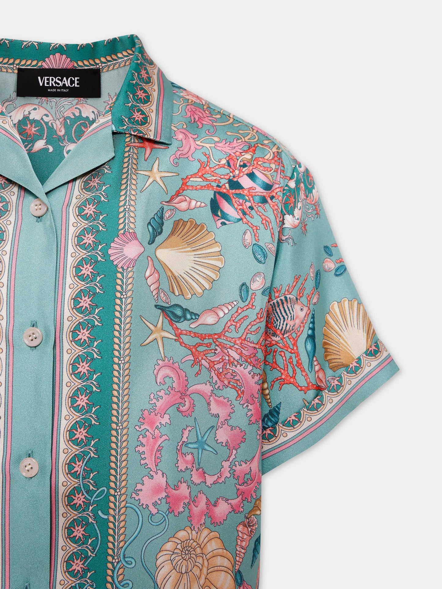 Camicia  La Vacanza  multicolor per bambini,Versace,1020487 1A15237 5GA30