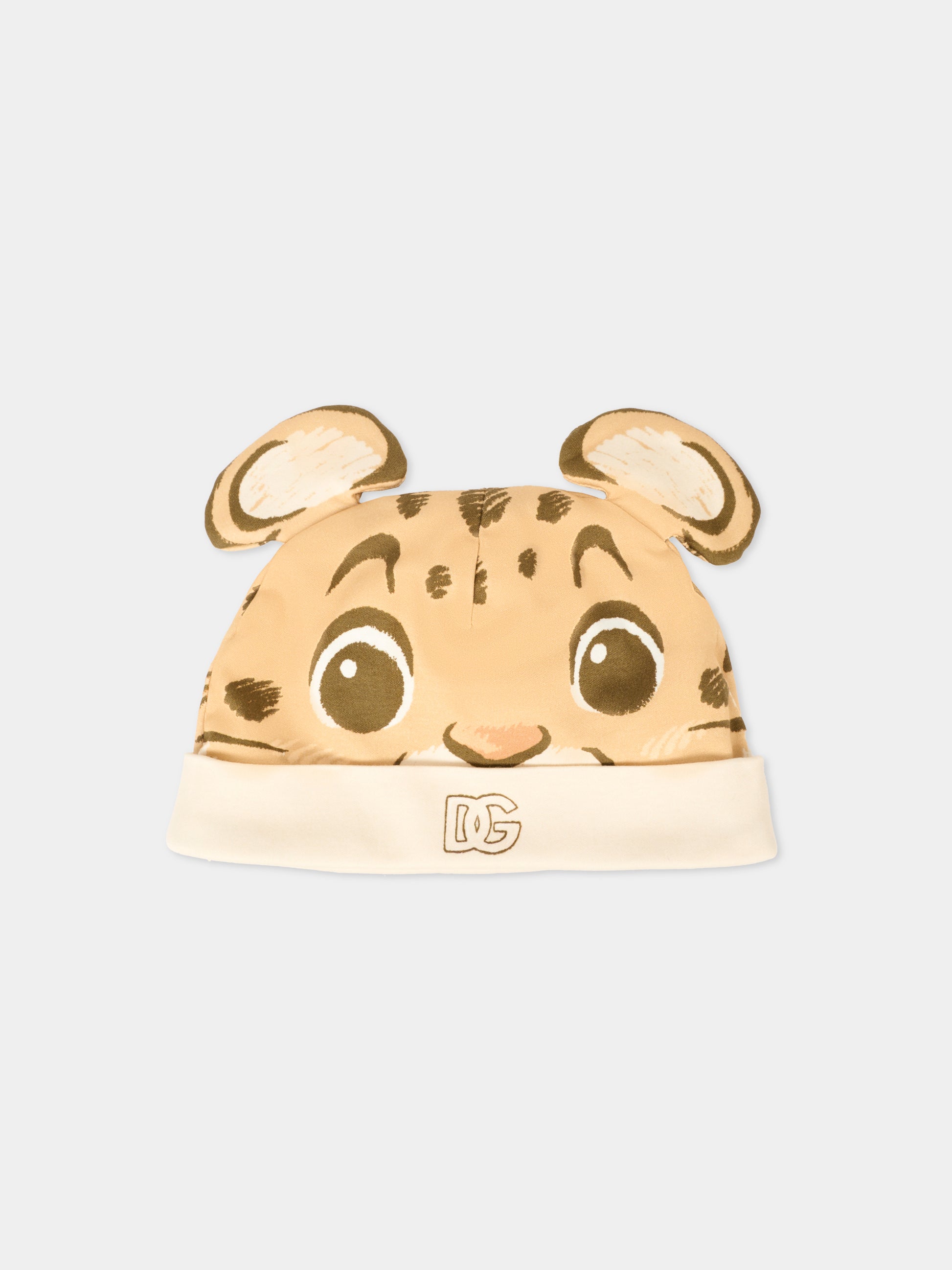 Set avorio per neonato con tigre,Dolce & Gabbana Kids,L1JOBF II7IS HA5RW