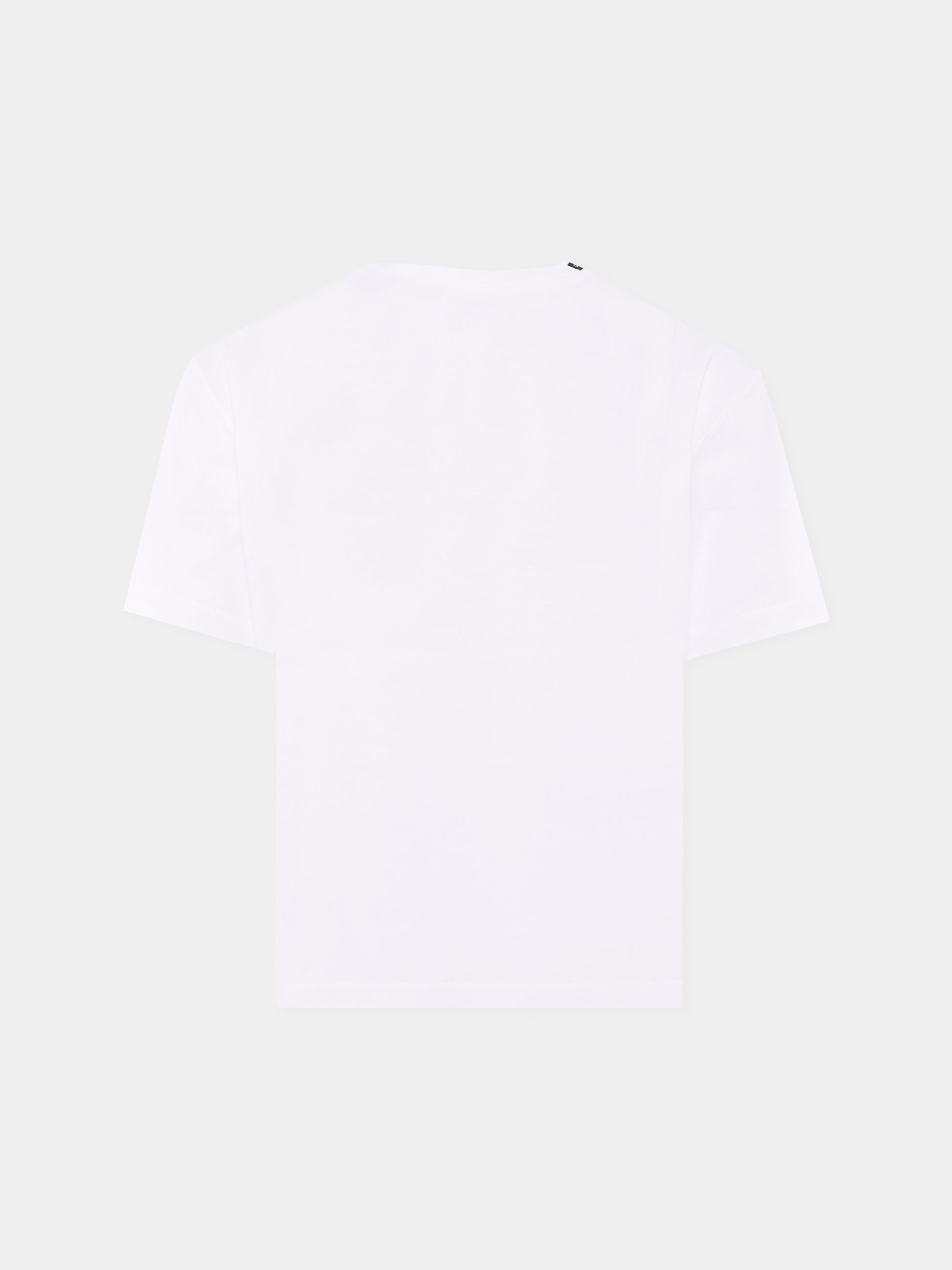 T-shirt bianca per bambino con logo DG,Dolce & Gabbana Kids,L4JTHV G7NVC S9000