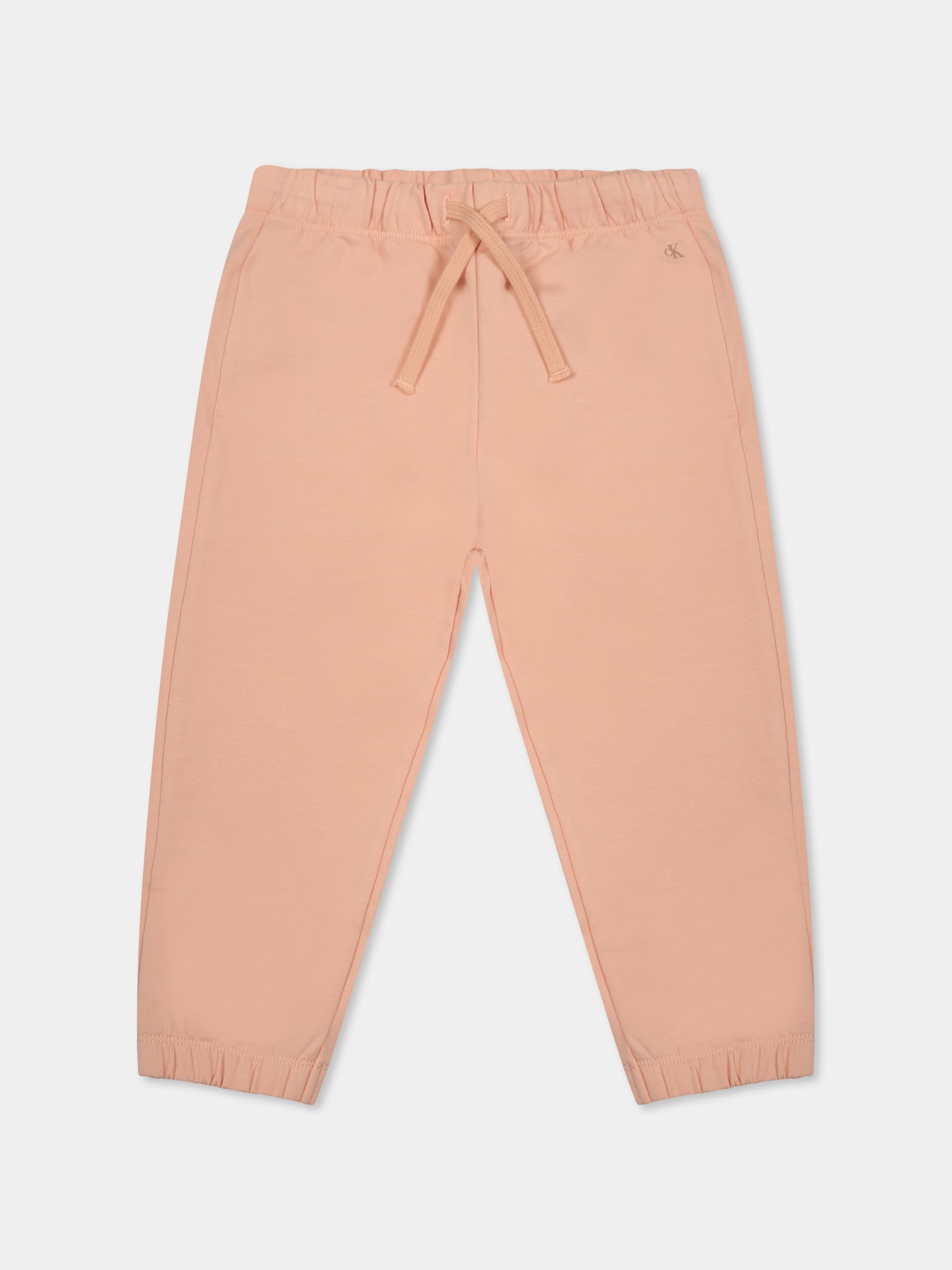 Completo rosa per neonata con logo,Calvin Klein Kids,IN0IN00011 TFC