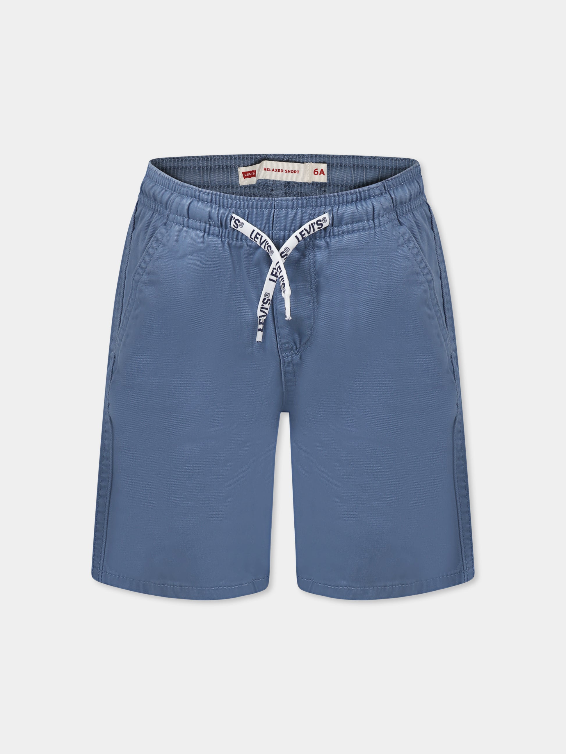 Shorts celesti per bambino,Levi's Kids,8EH006 BIA