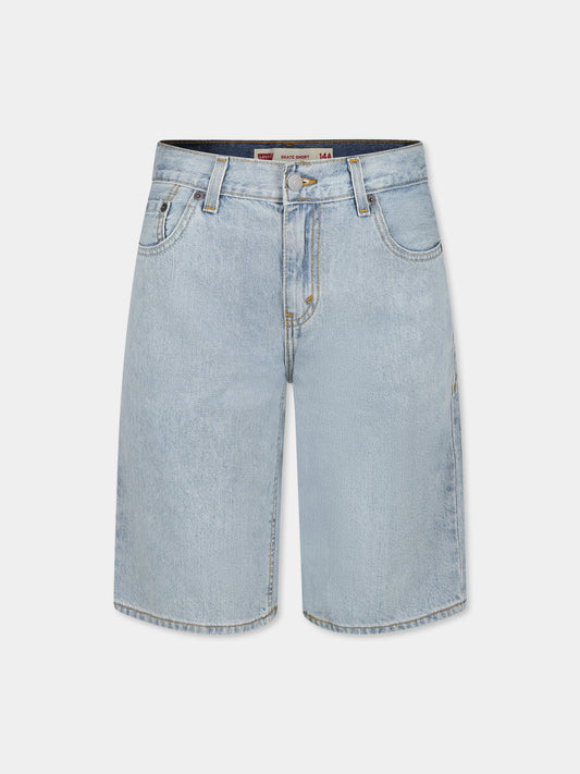 Short denim pour garçon