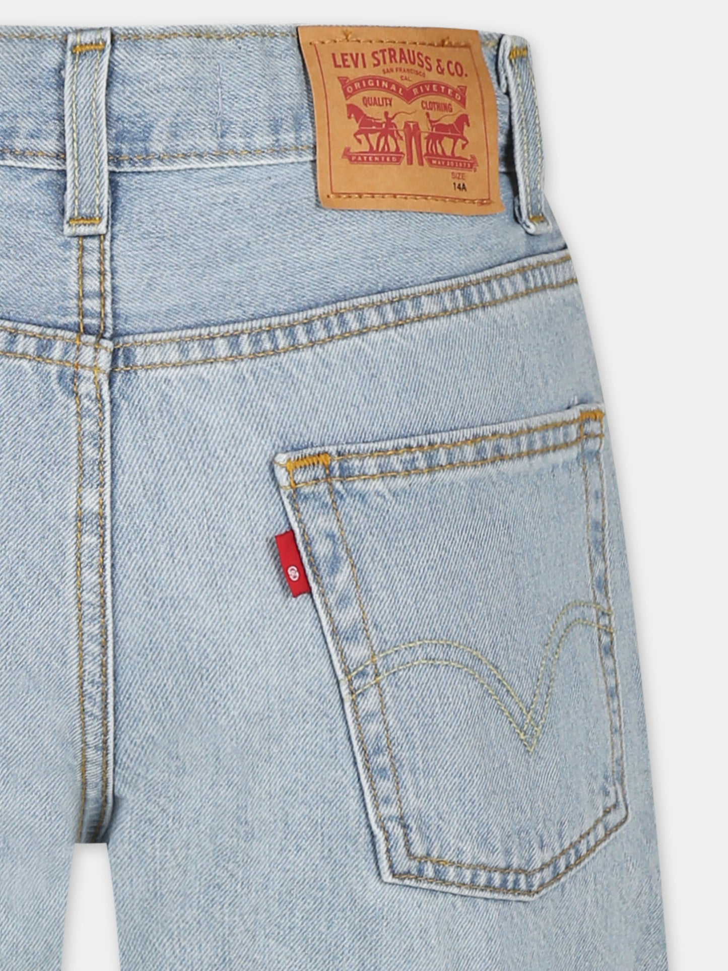 Short denim pour garçon