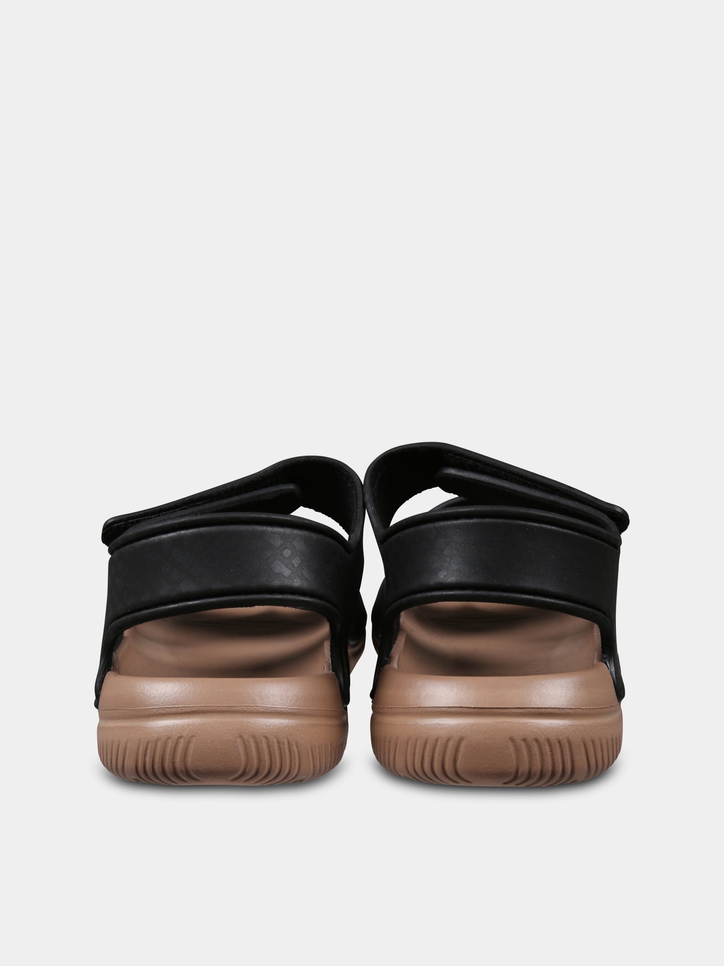 Sandali neri per neonato con logo,Boss,J50890 09B