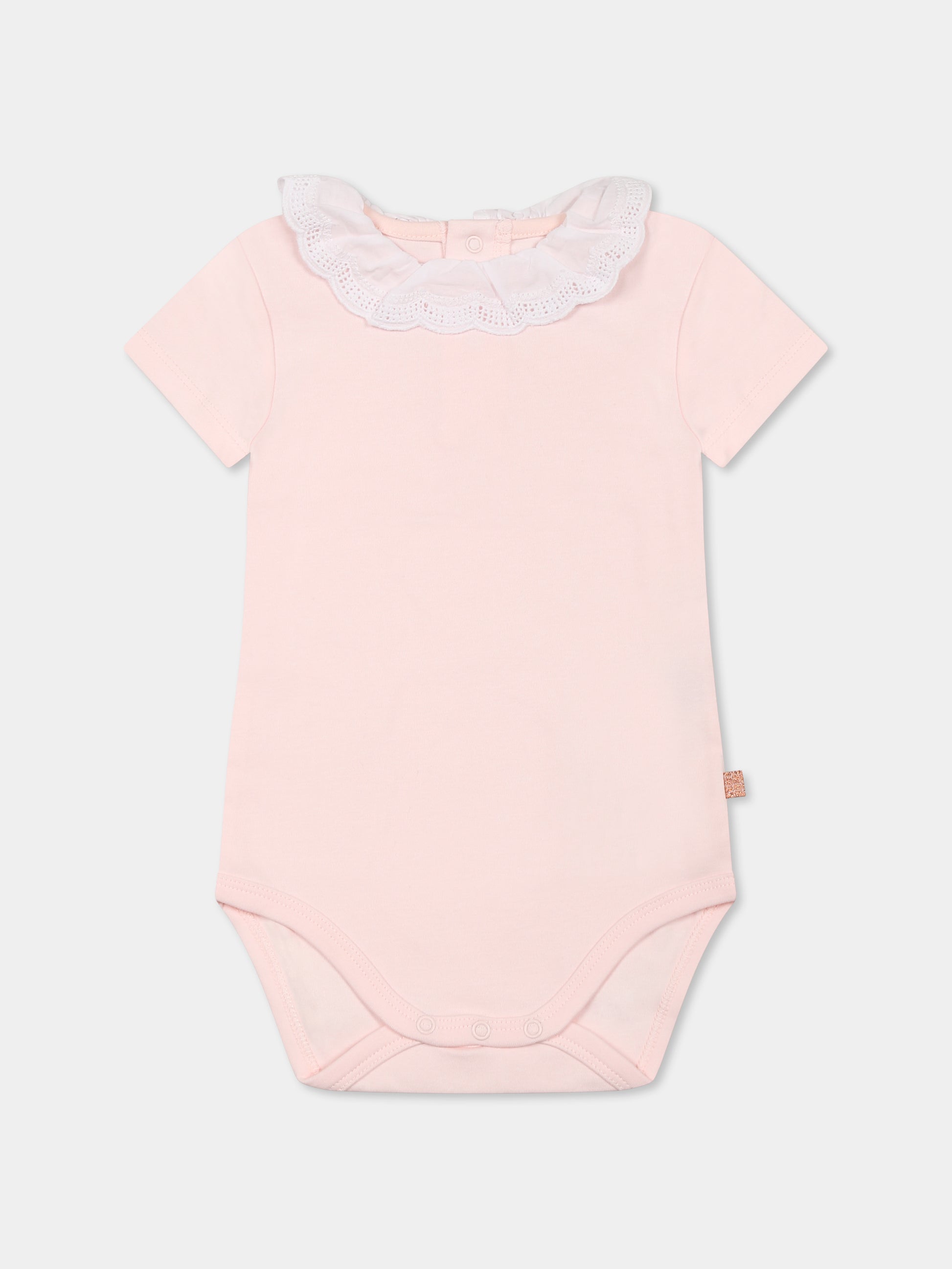 Body rosa per neonata,Carrement Beau,Y30021 43B