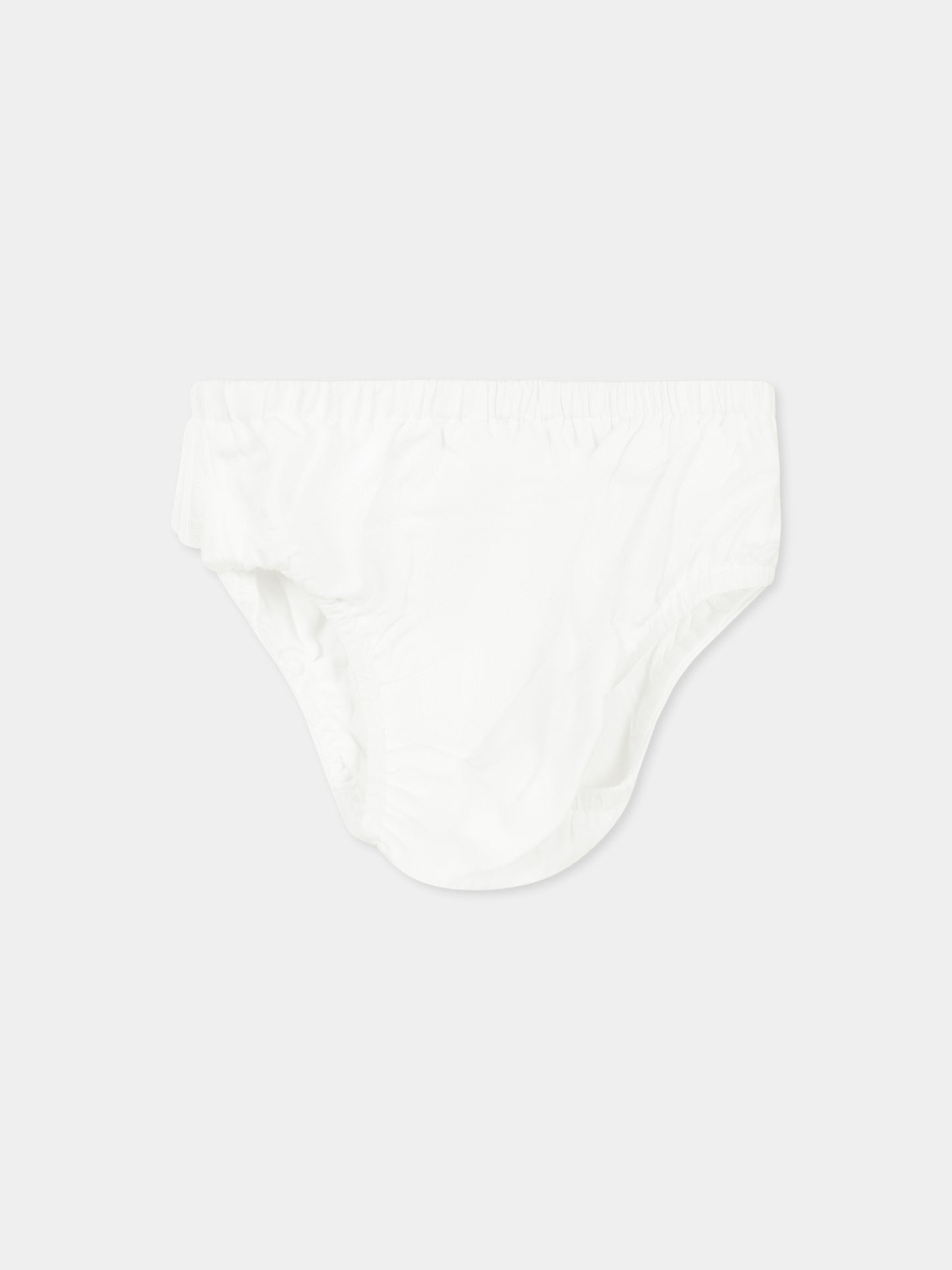 Vestito bianco per neonata,Carrement Beau,Y30032 10P