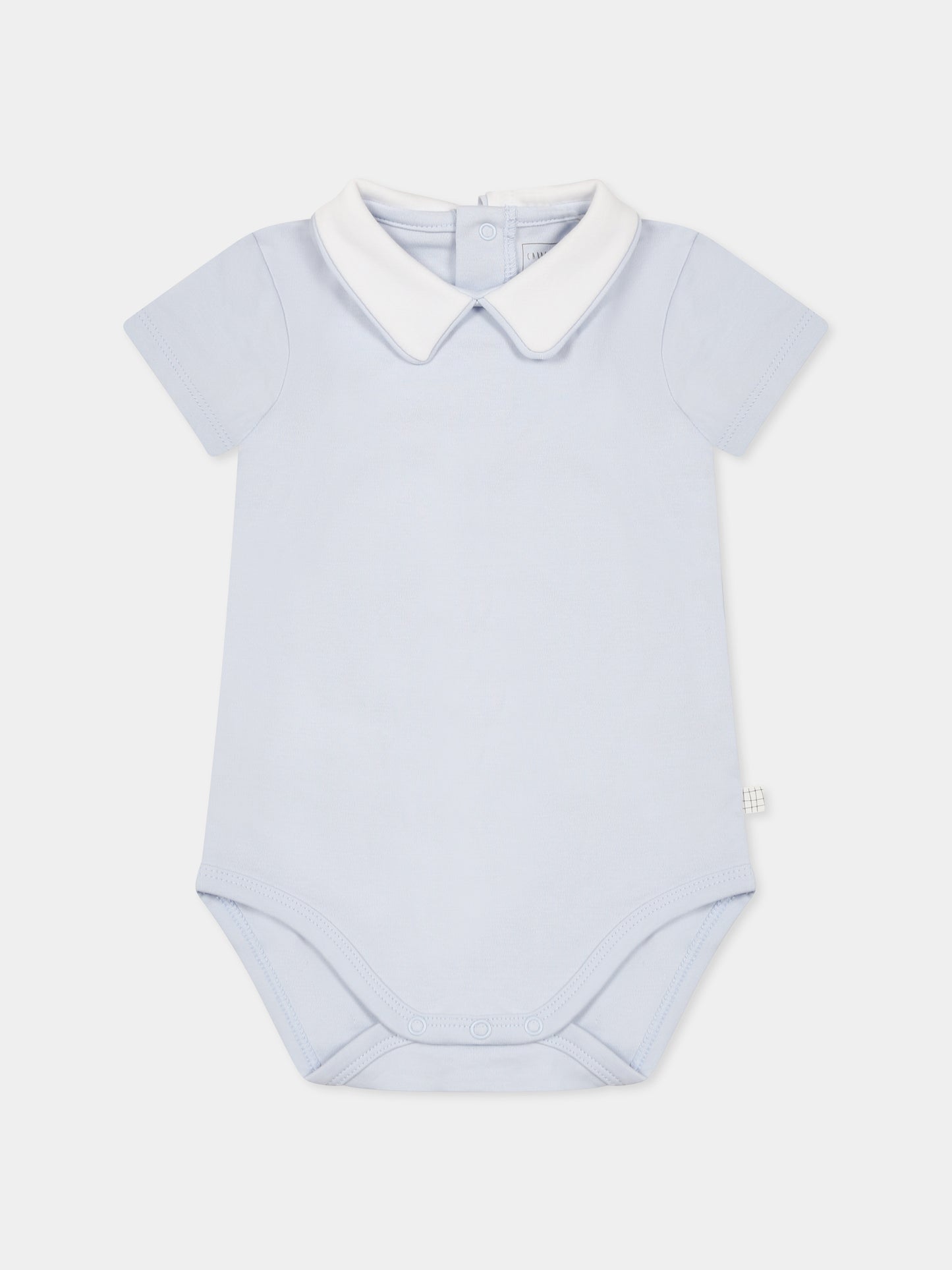 Body bleu clair pour bébé garçon