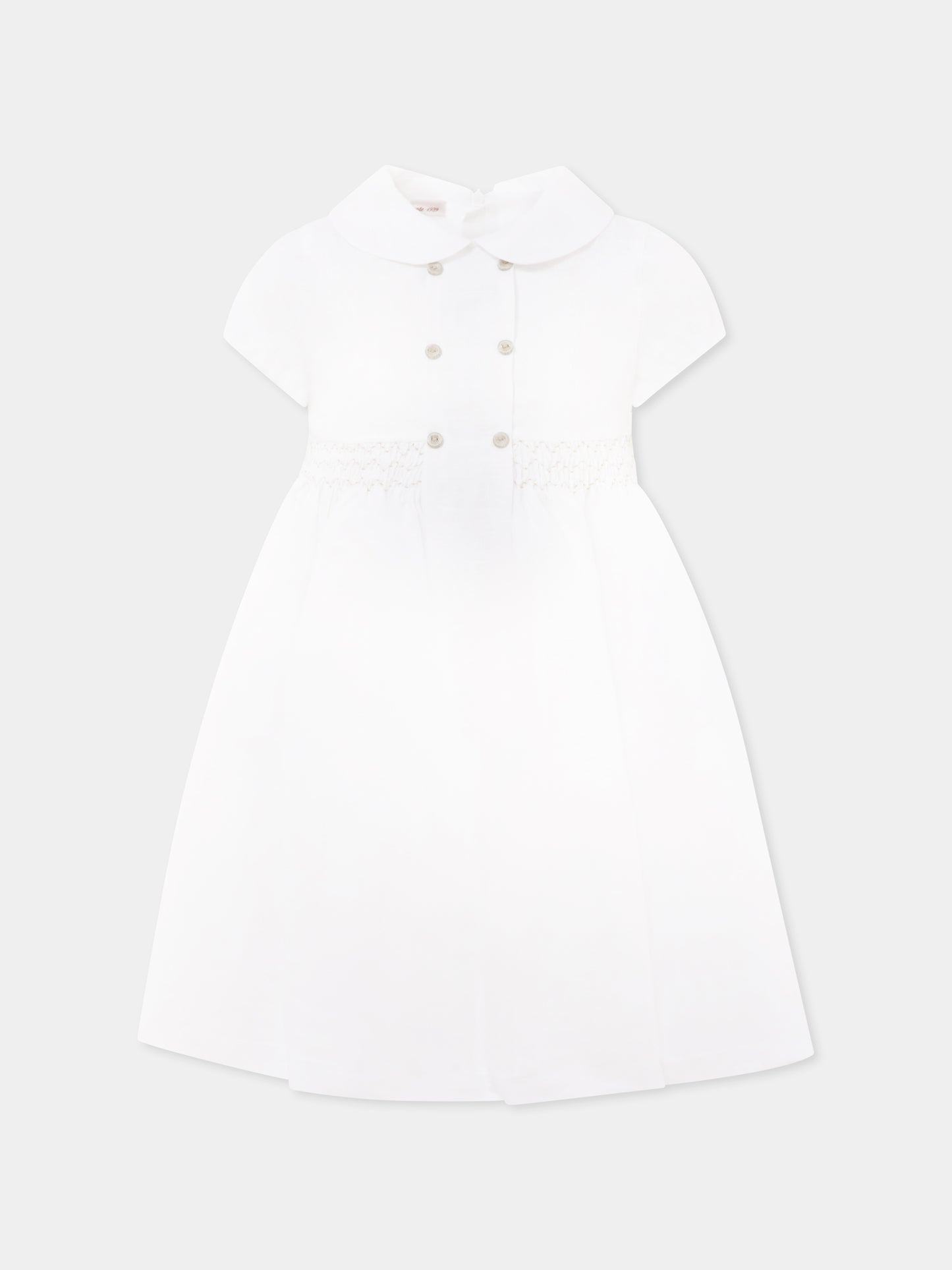 Vestito bianco per bambina,Mercadante 1939,M004 BIANCO