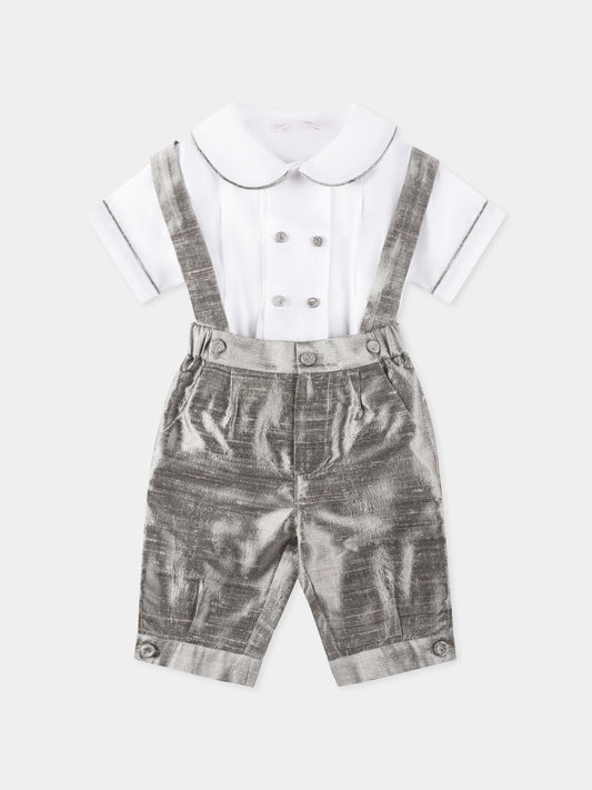 Completo beige per neonato,Mercadante 1939,M010 MARRONE