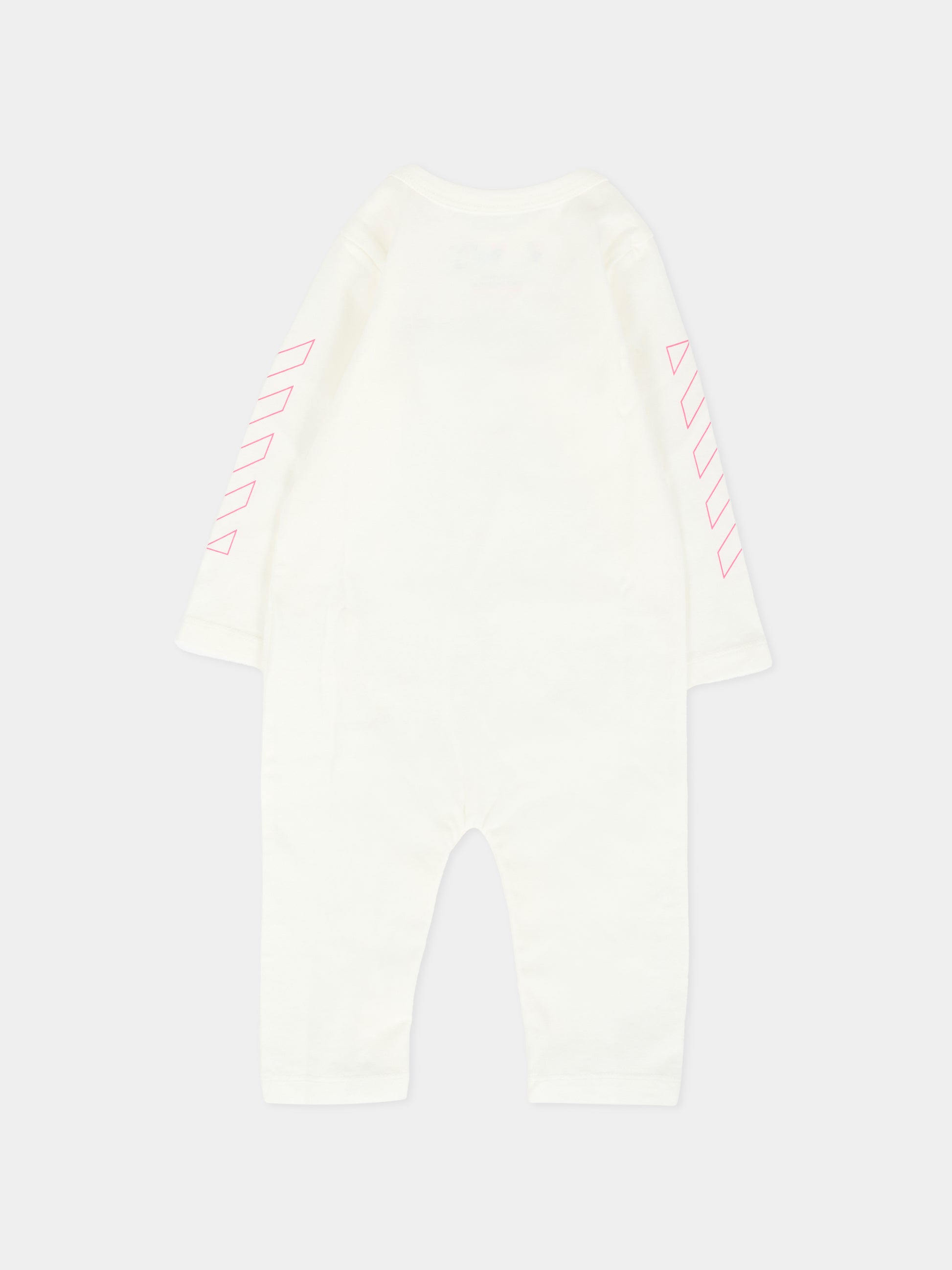 Set tutine avorio per neonata con logo,Off White,OG2X006F25JER0010184