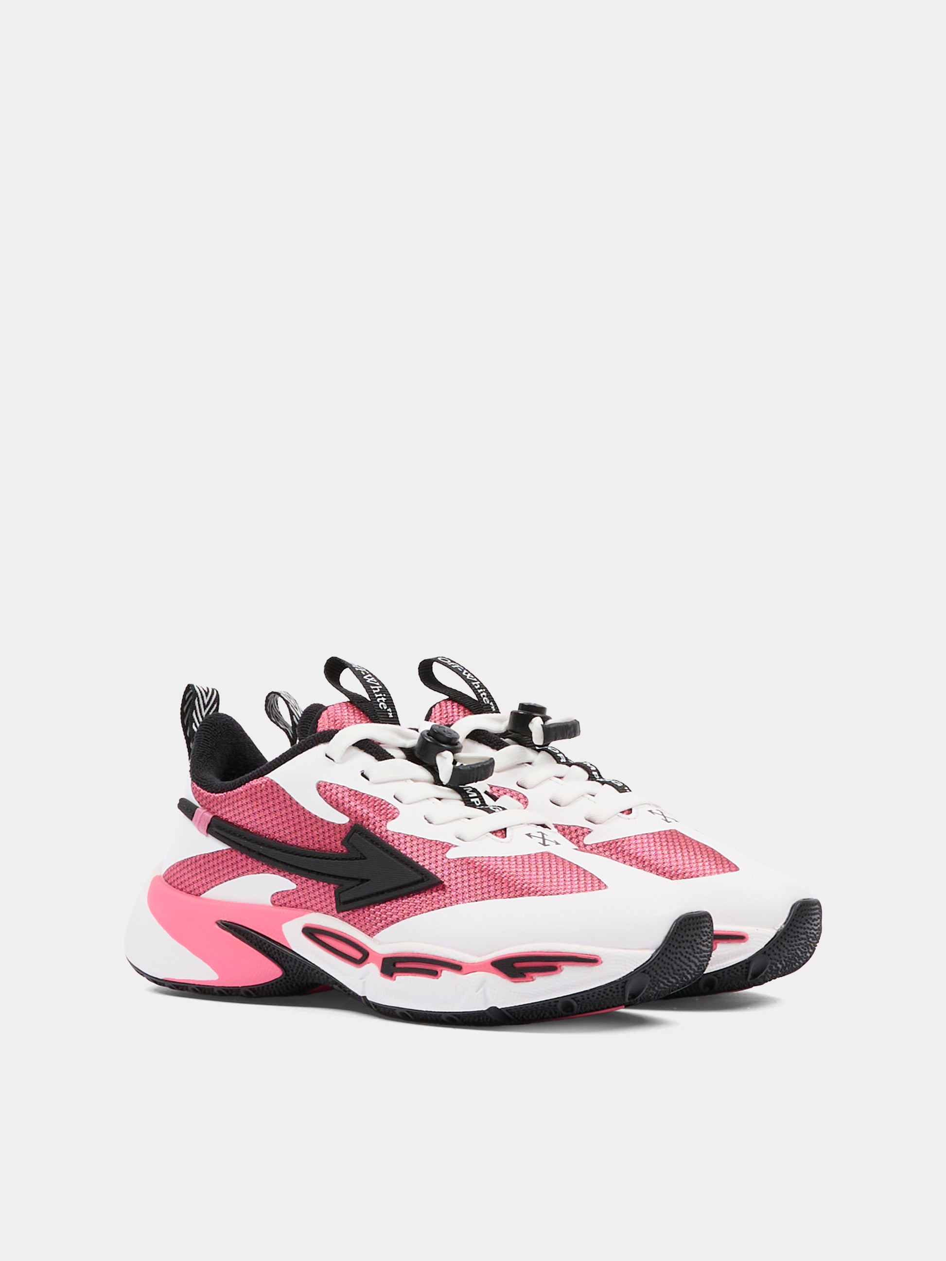 Sneakers For Jumping rosa per bambina,Off White,OGIA008F25FAB0013001