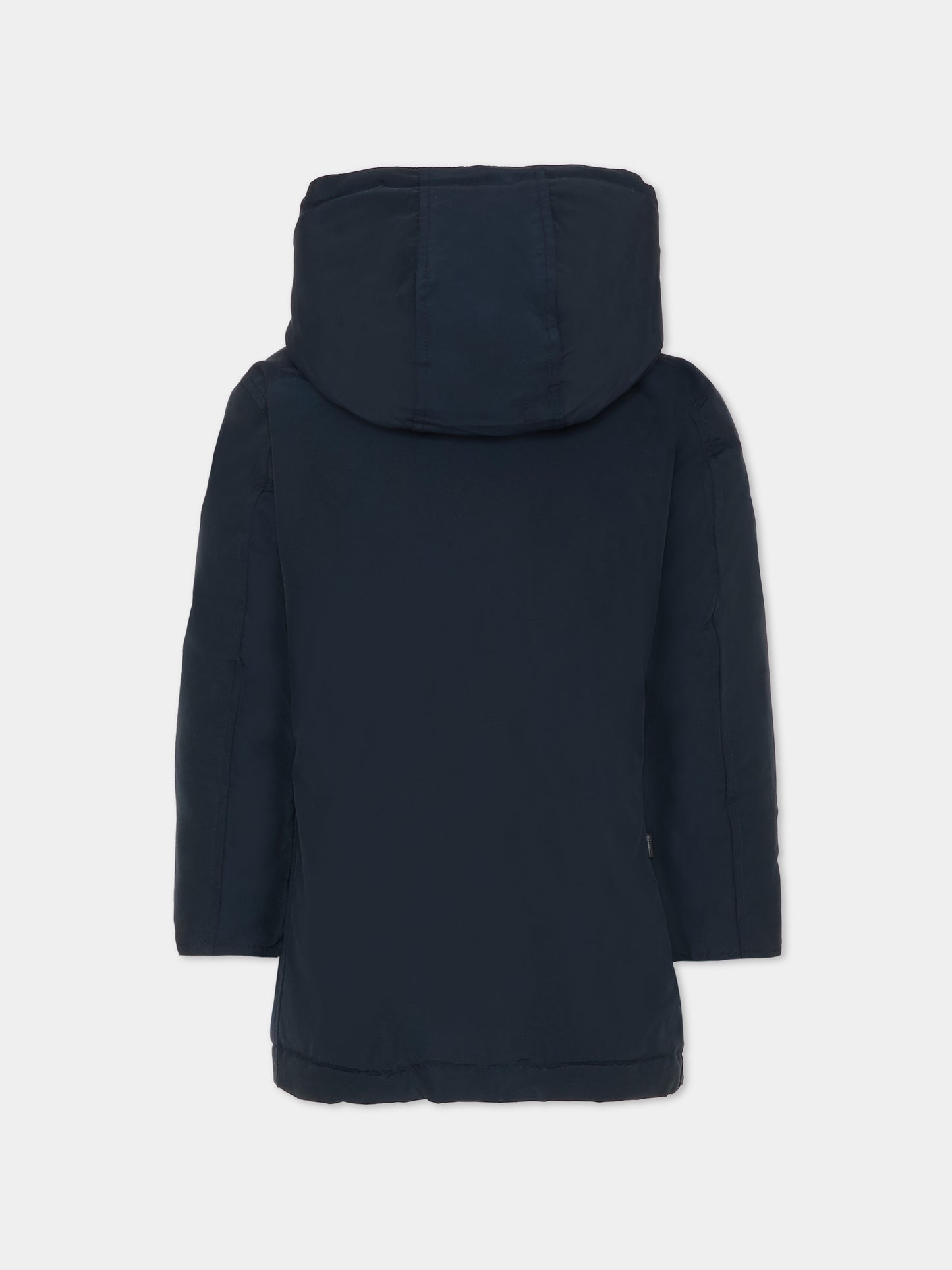 Parka Arctic blu per bambino con logo,Woolrich Kids,CFWKOU0188MRUT0641 - UT0641 - MLB